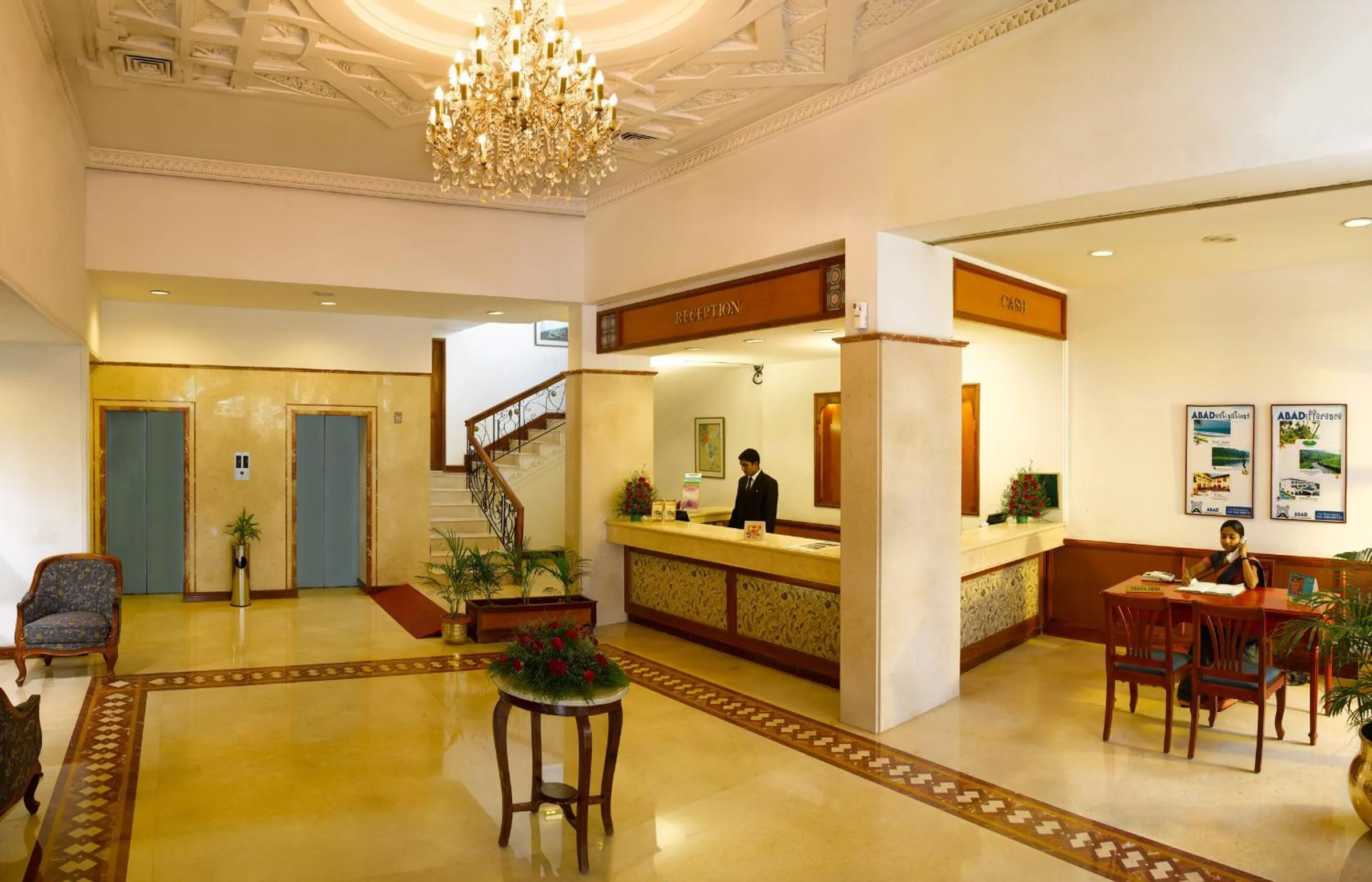 Lobby or reception in Hotel Abad Plaza