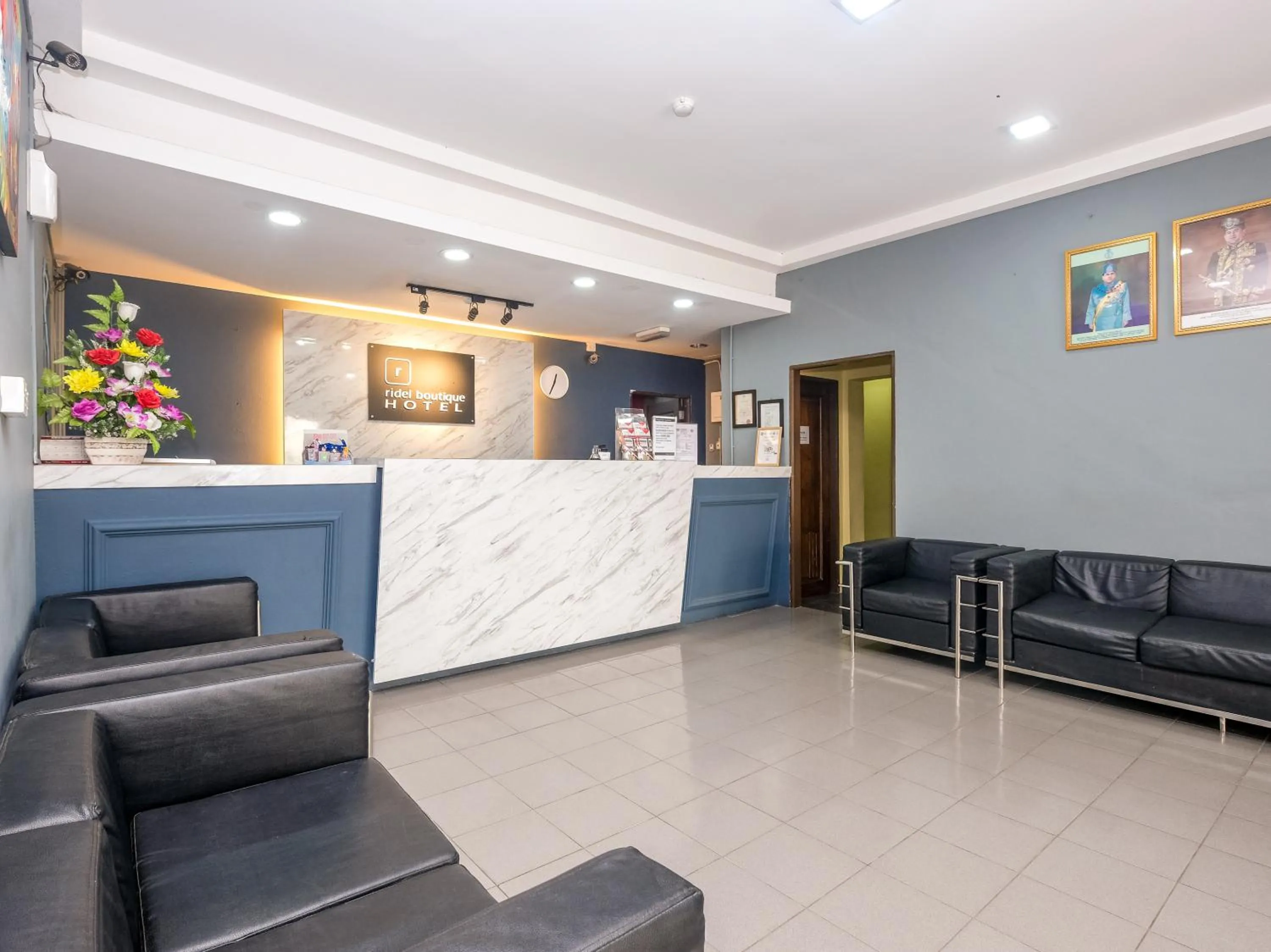 Lobby or reception in Ridel Boutique Hotel