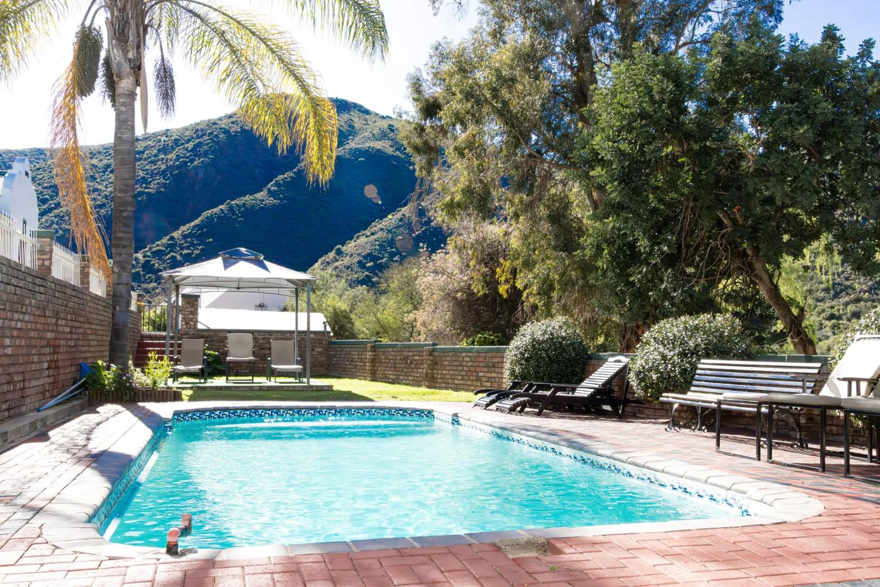 Spring in Old Mill Lodge, Seasonal Working Ostrich Farm & Restaurant, Oudtshoorn