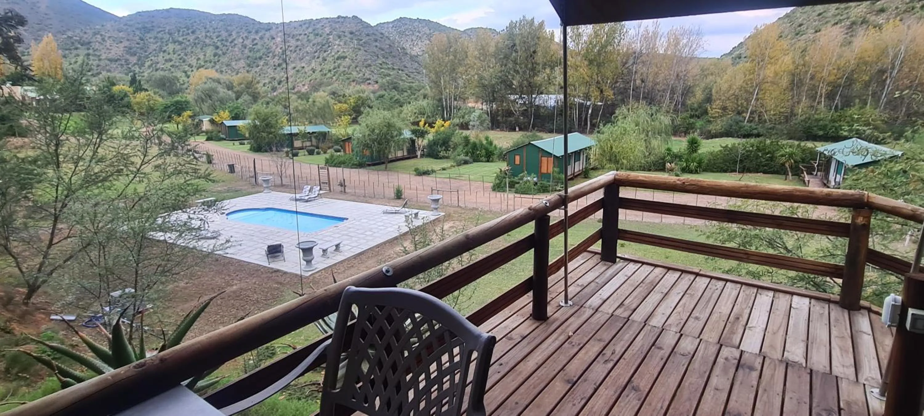 Natural landscape in Old Mill Lodge, Seasonal Working Ostrich Farm & Restaurant, Oudtshoorn