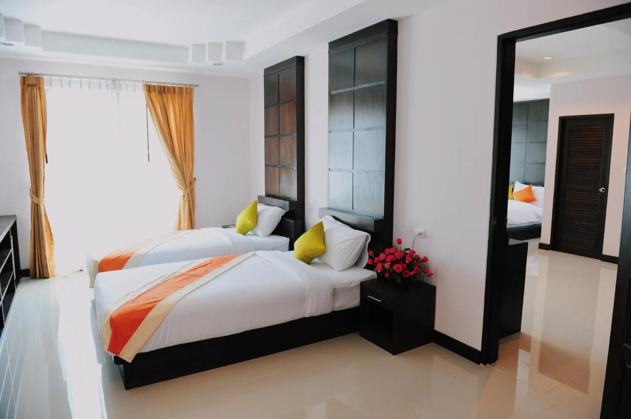 Bed in Ice Kamala Beach Hotel