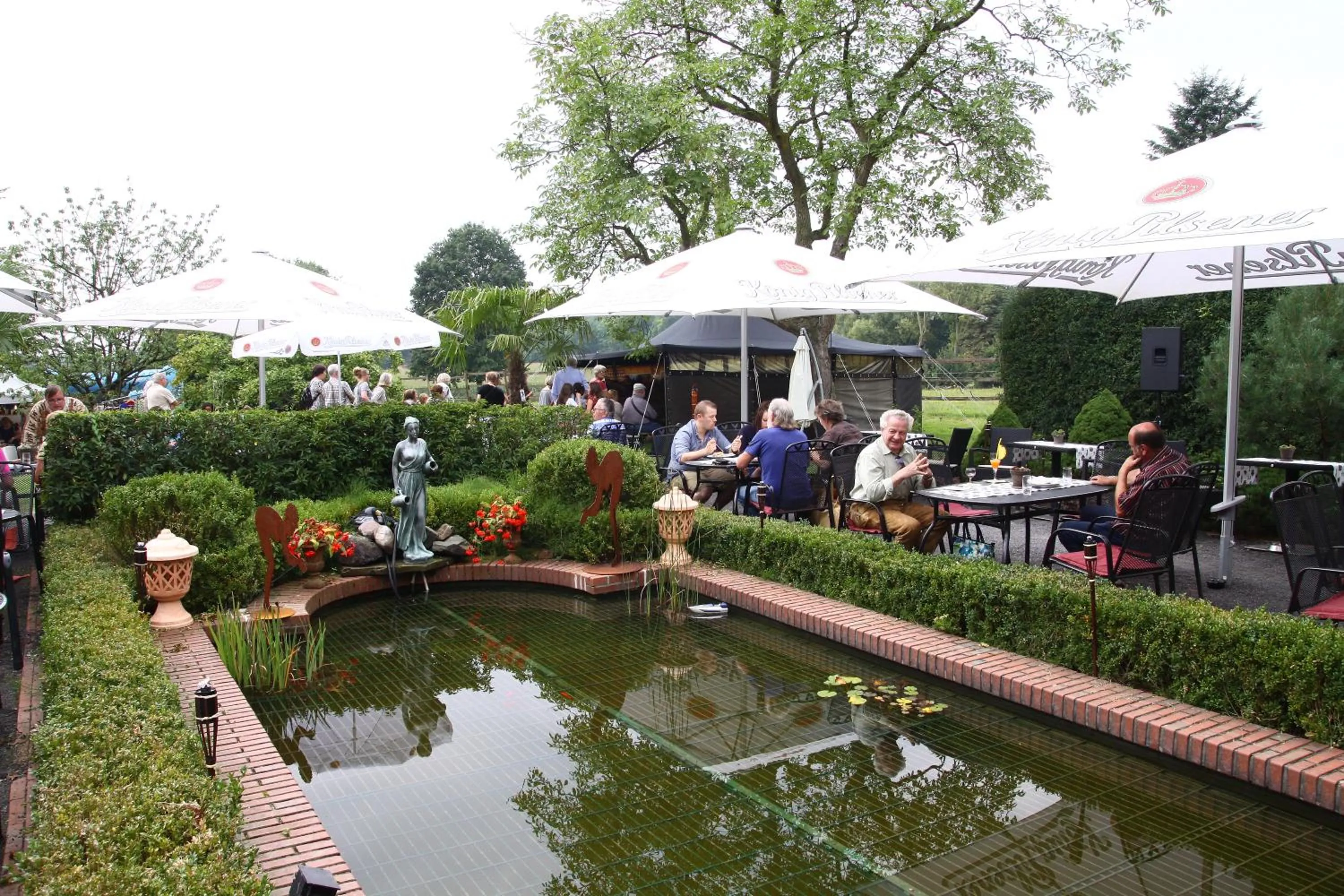 Garden view in Haus Mühlenbrock