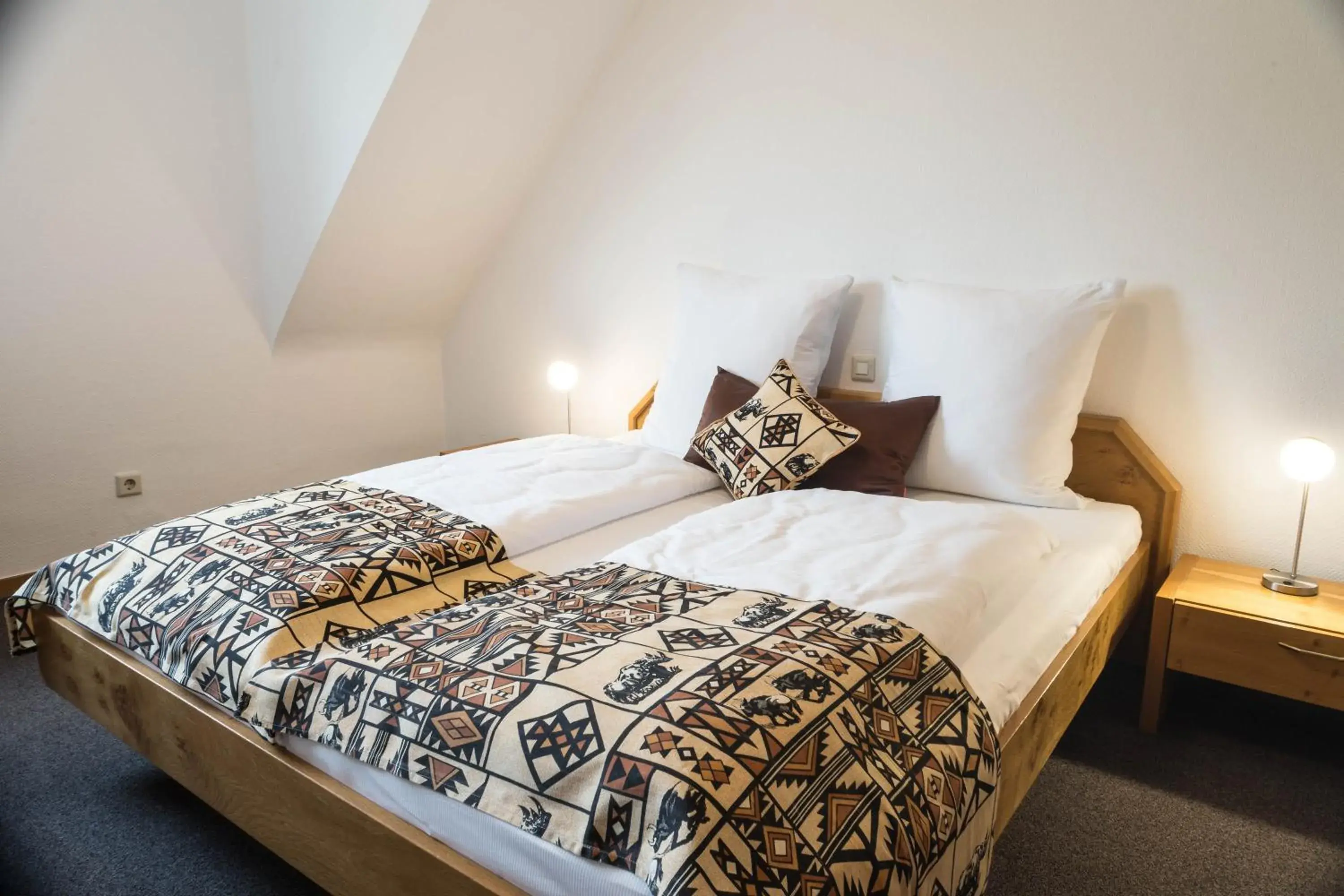 Double Room with Private Bathroom in Restaurant-Hotel Haus Mühlenbrock Double Room with Private Bathroom in Restaurant-Hotel Haus Mühlenbrock