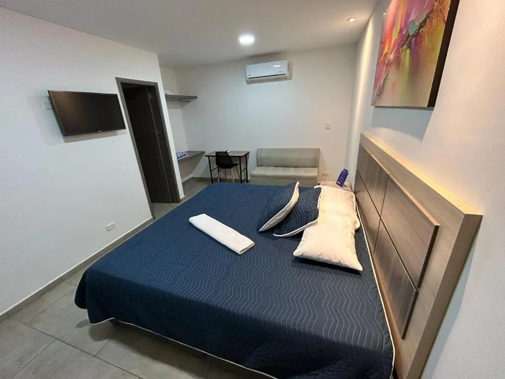 Bed in Hotel Villa Bosco