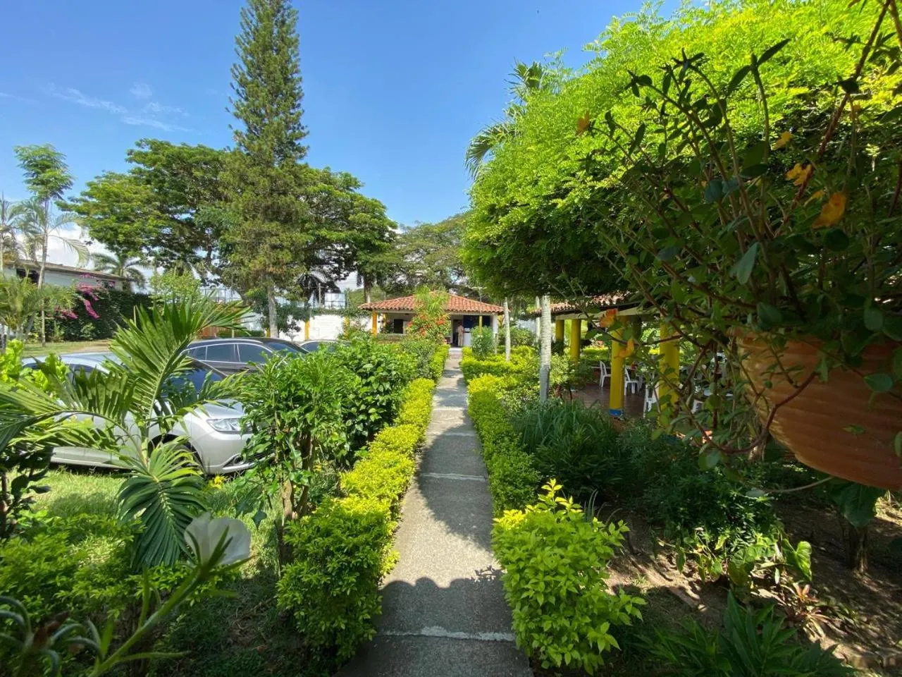 Natural landscape in Hotel Villa Bosco