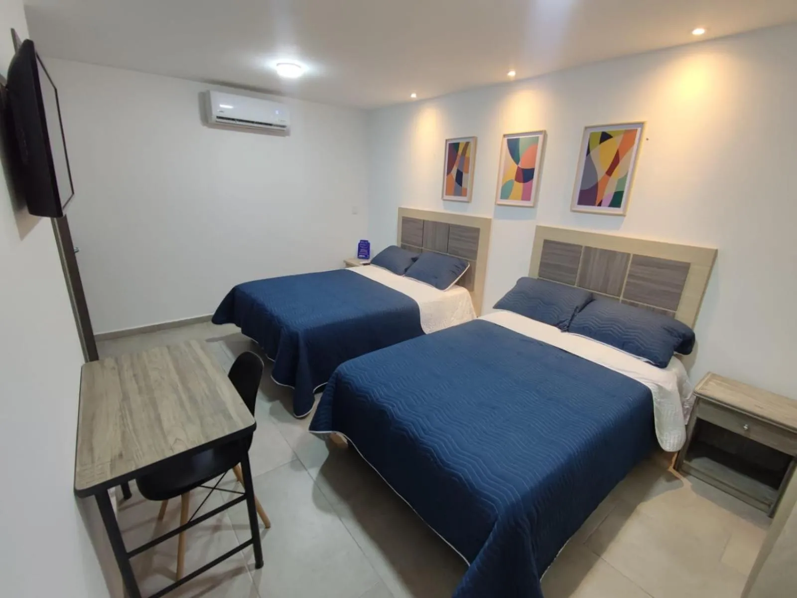 Bed in Hotel Villa Bosco