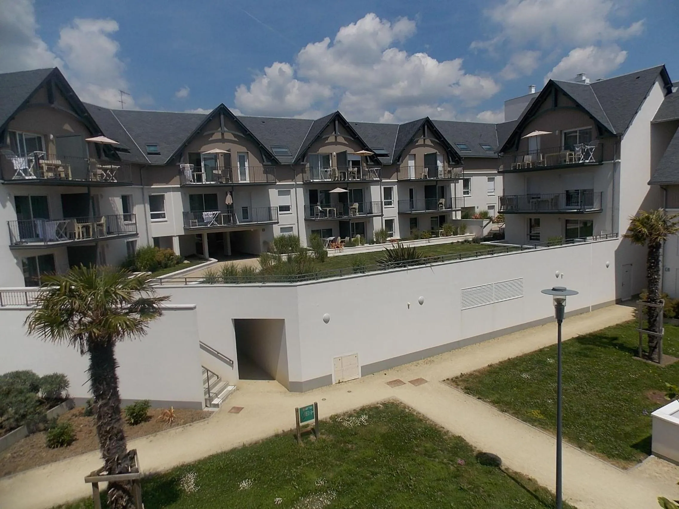 Bird's eye view in Résidence Vacances Bleues Les Jardins d'Arvor