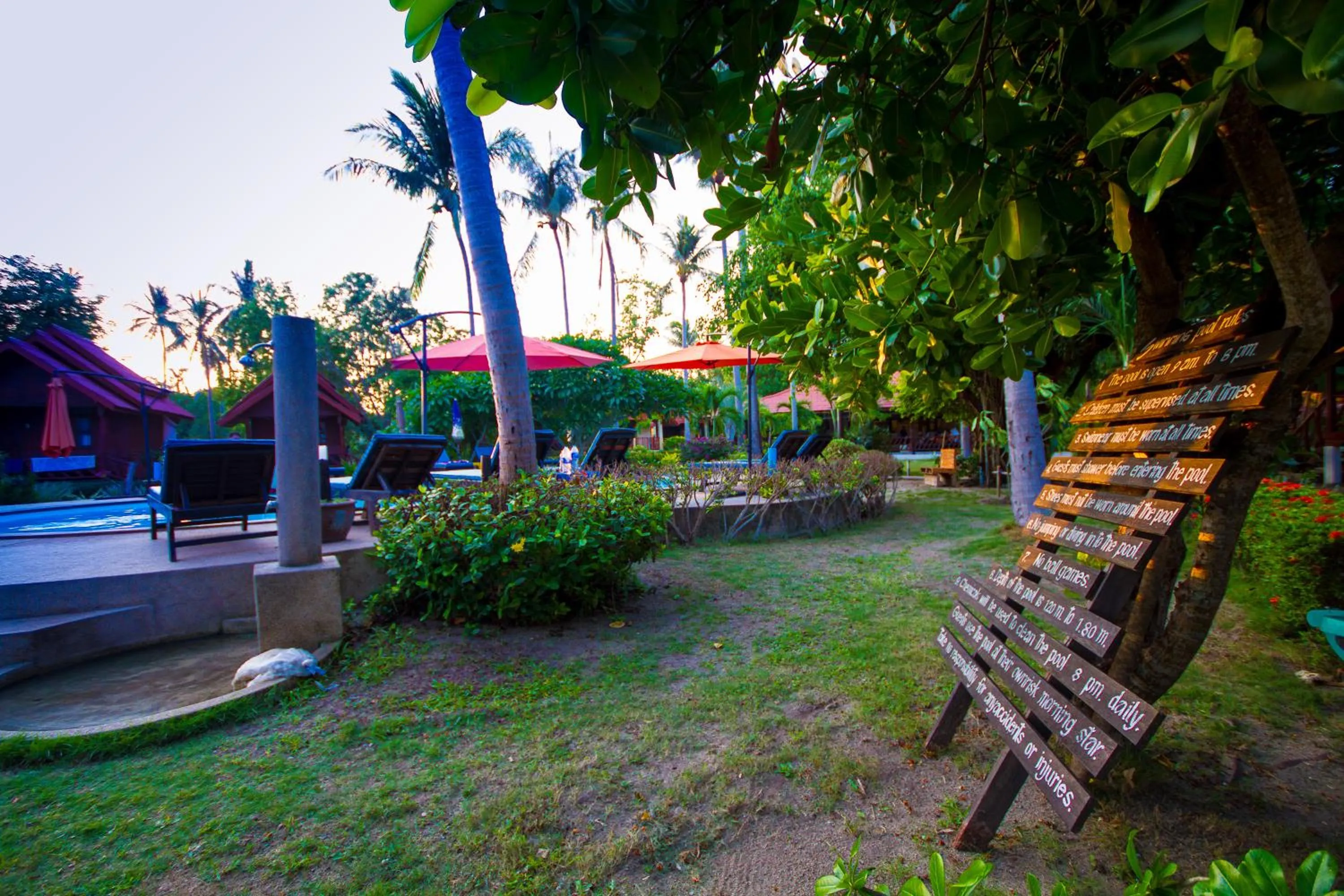 Pool view in Morning Star Resort