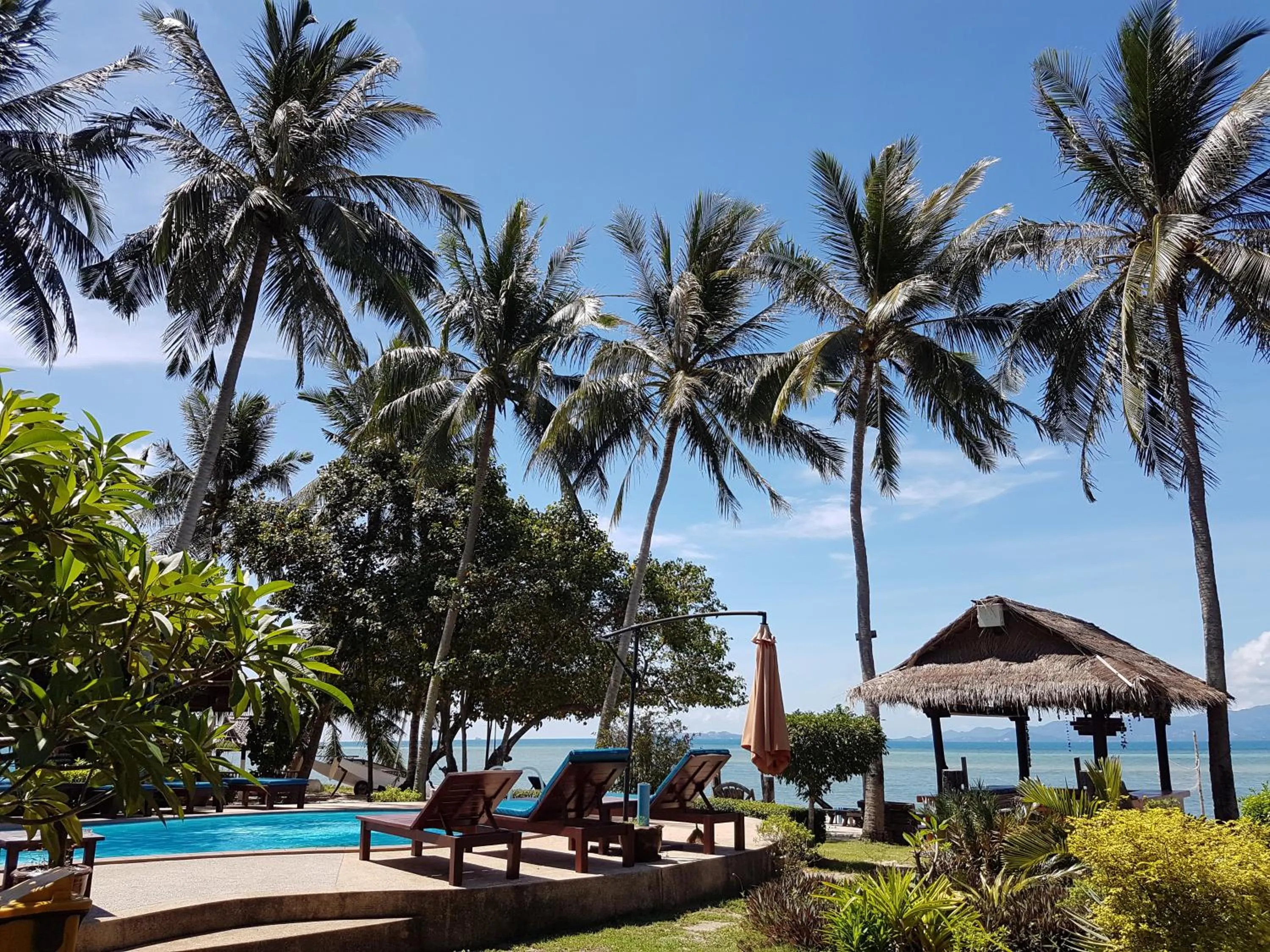 Pool view in Morning Star Resort