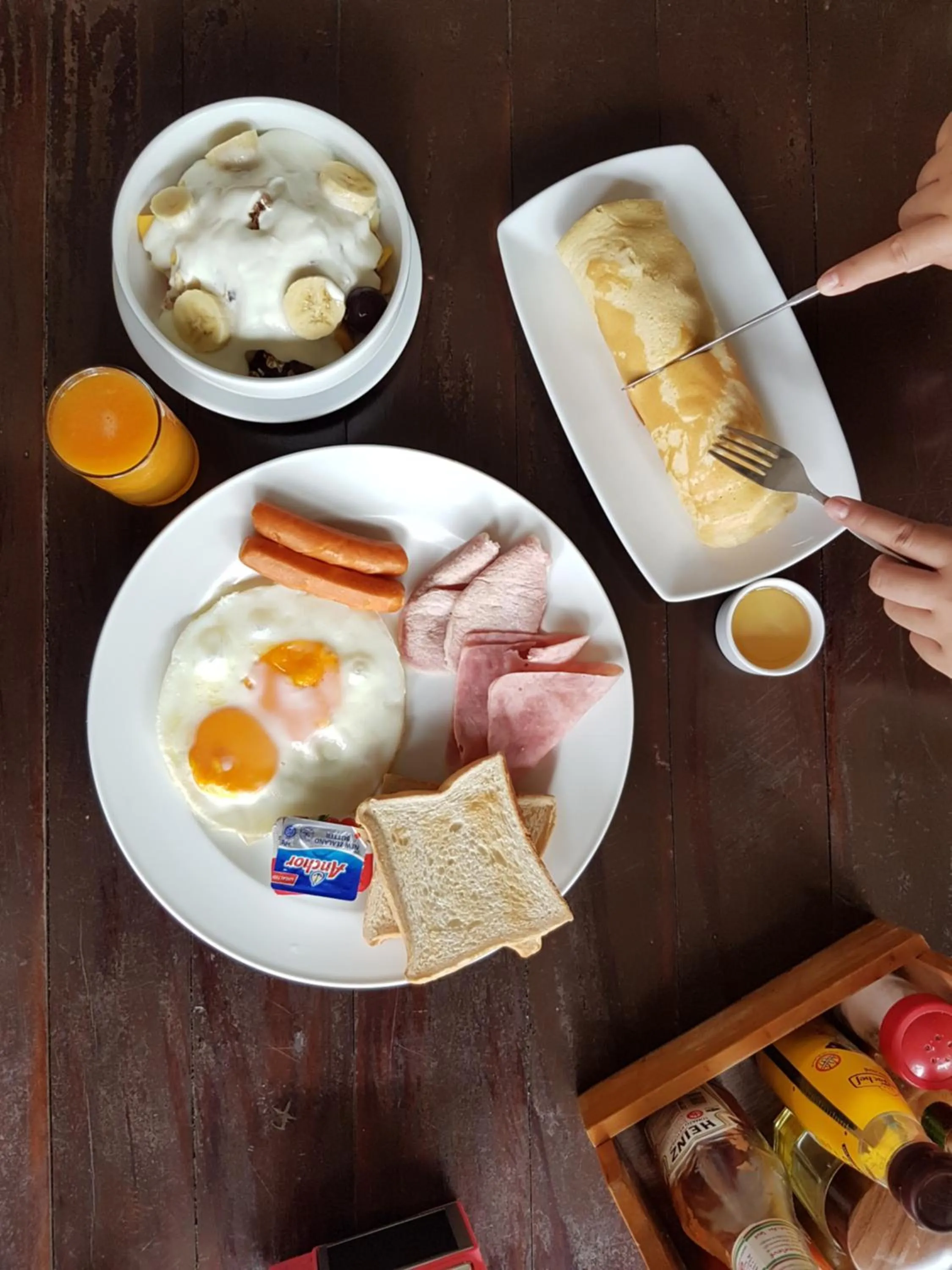 Breakfast in Morning Star Resort