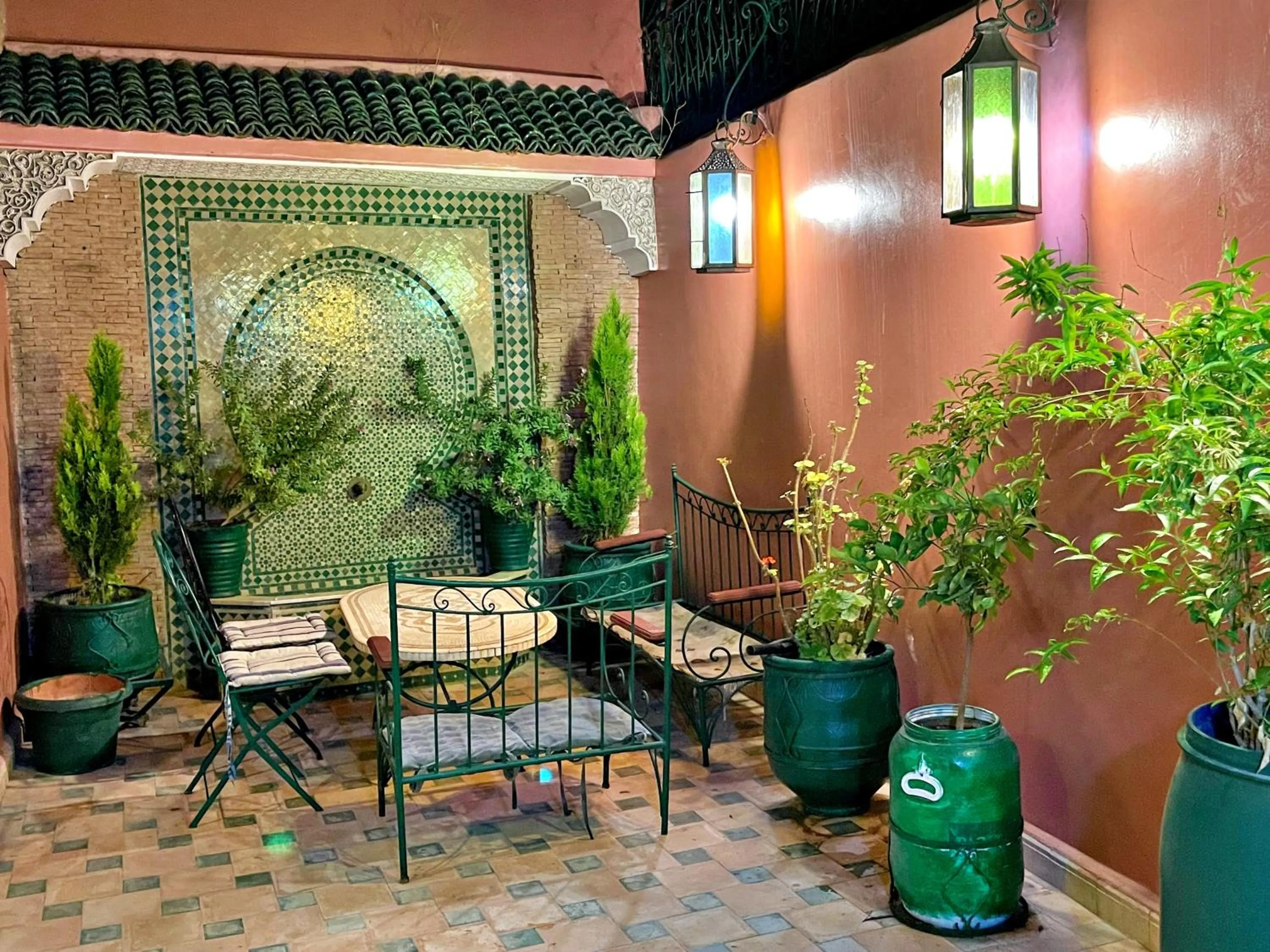 Balcony/Terrace in Riad Dar Guennoun - Luxury Suites in the Heart of Fes