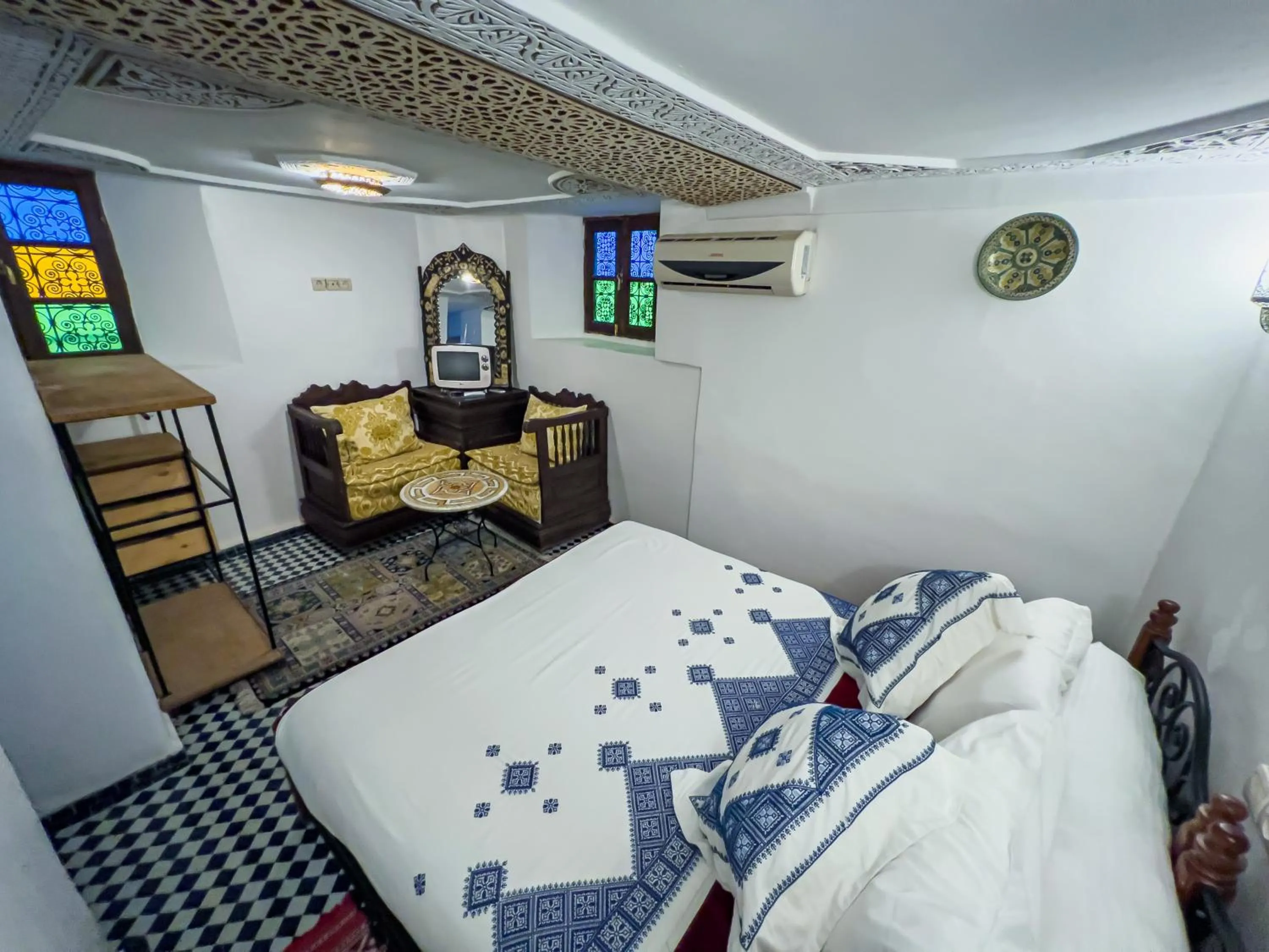 Bedroom, Bed in Riad Dar Guennoun - Luxury Suites in the Heart of Fes