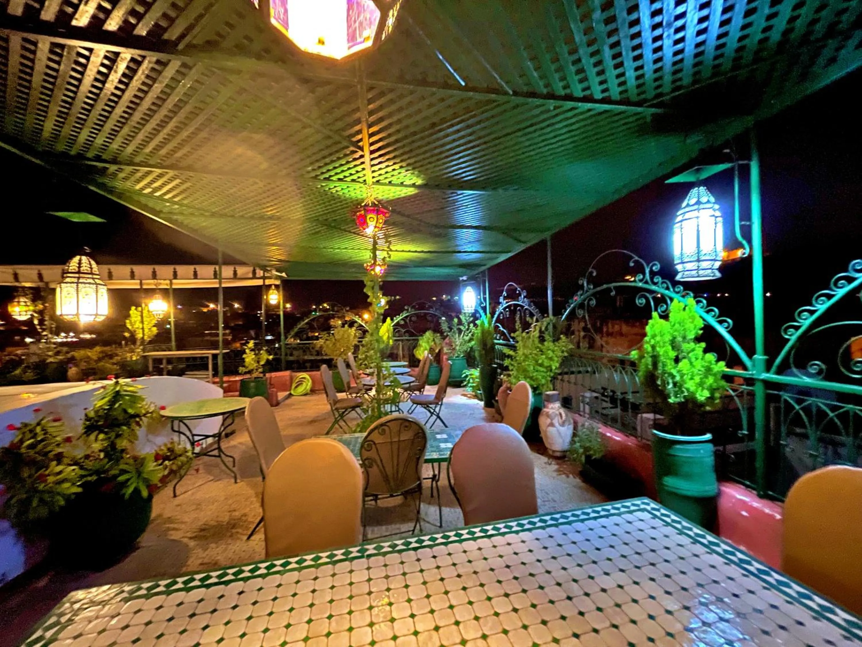 Balcony/Terrace in Riad Dar Guennoun - Luxury Suites in the Heart of Fes