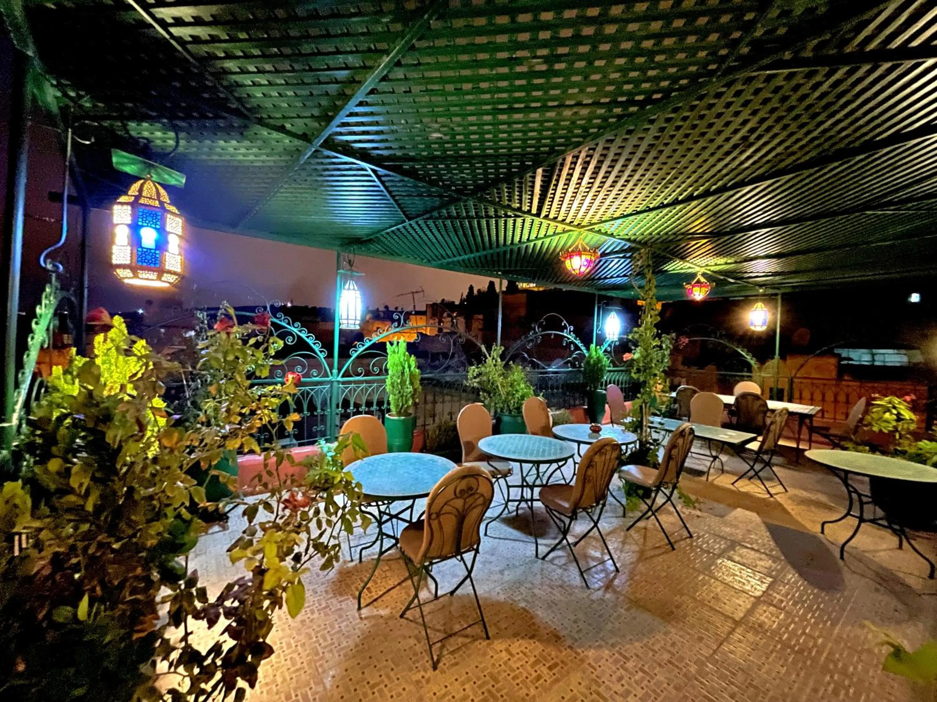 Balcony/Terrace in Riad Dar Guennoun - Luxury Suites in the Heart of Fes