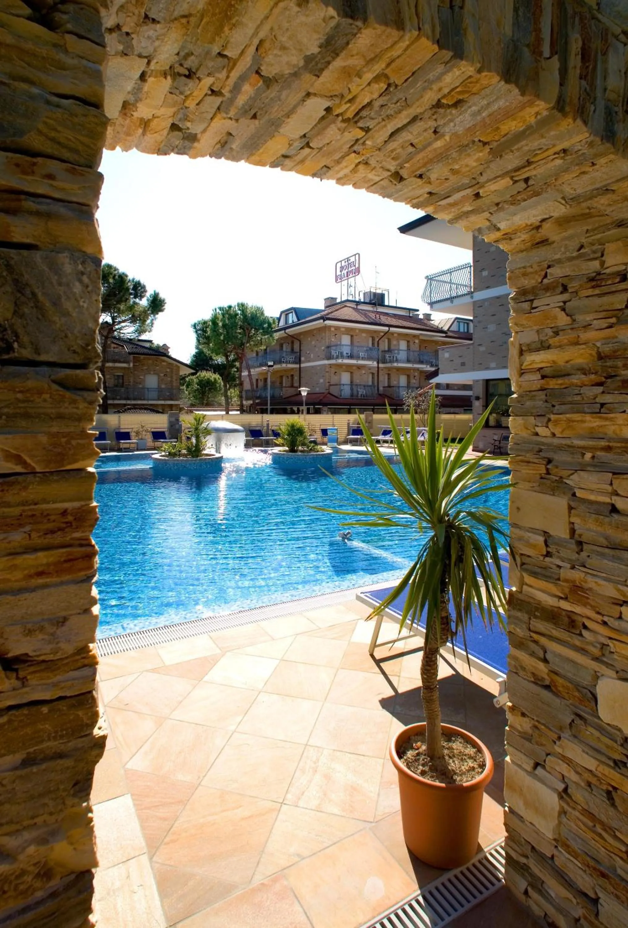 Swimming pool in Hotel & Wellness Fra I Pini