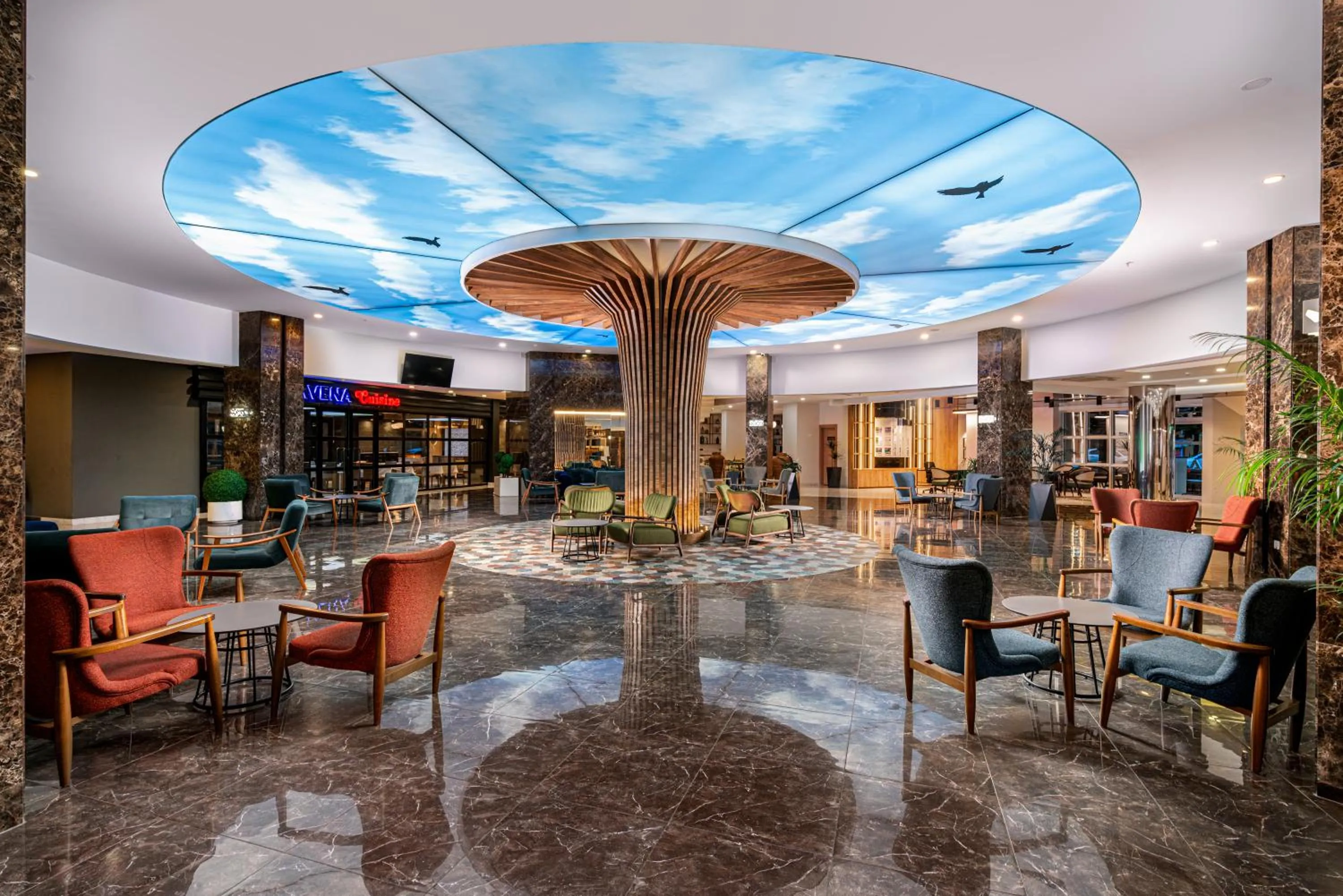 Seating area in Avena Resort & Spa Hotel