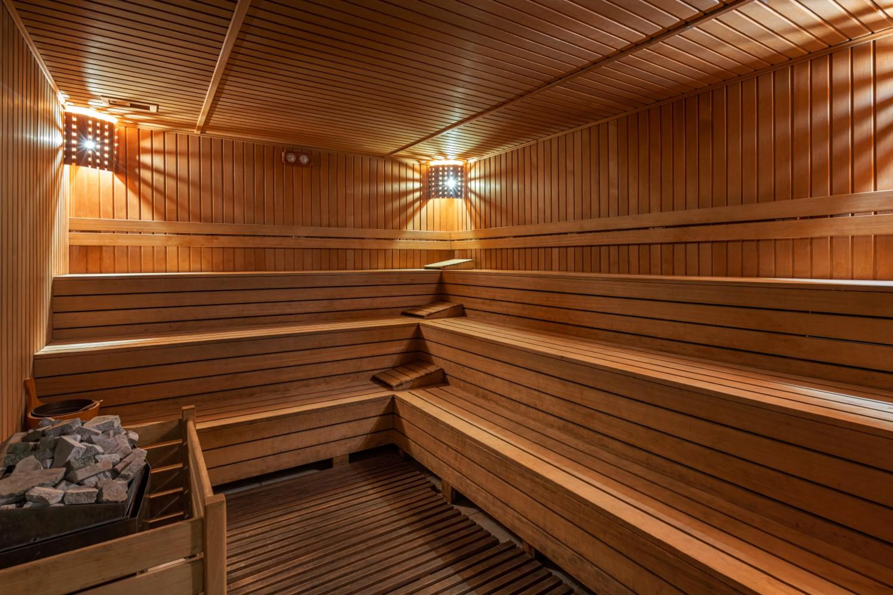 Sauna in Avena Resort & Spa Hotel