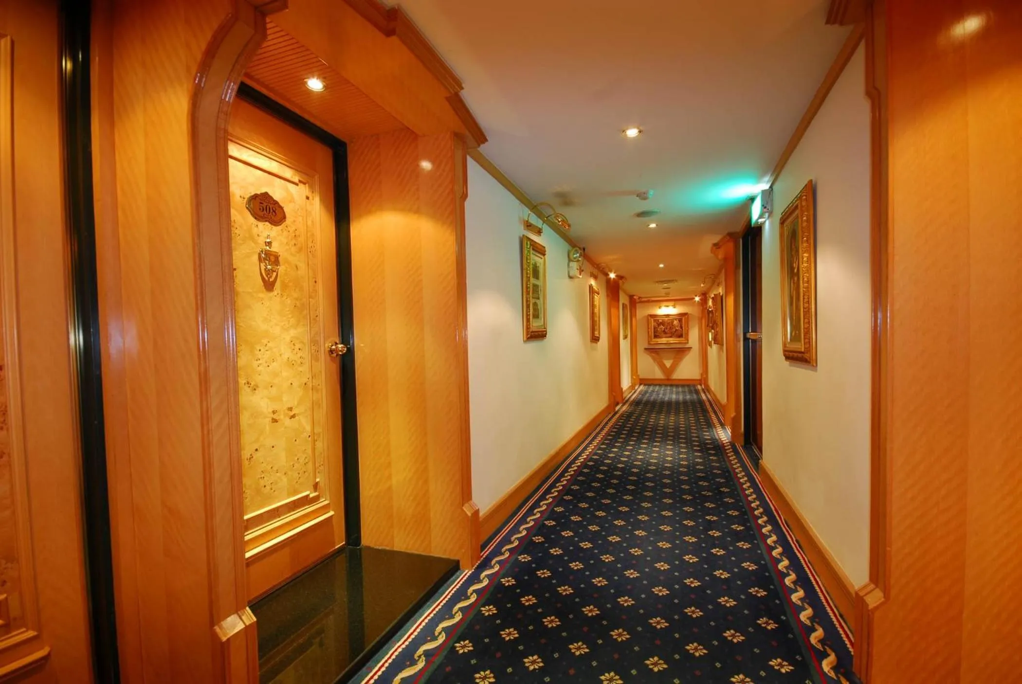 Decorative detail in KaRo Hotel