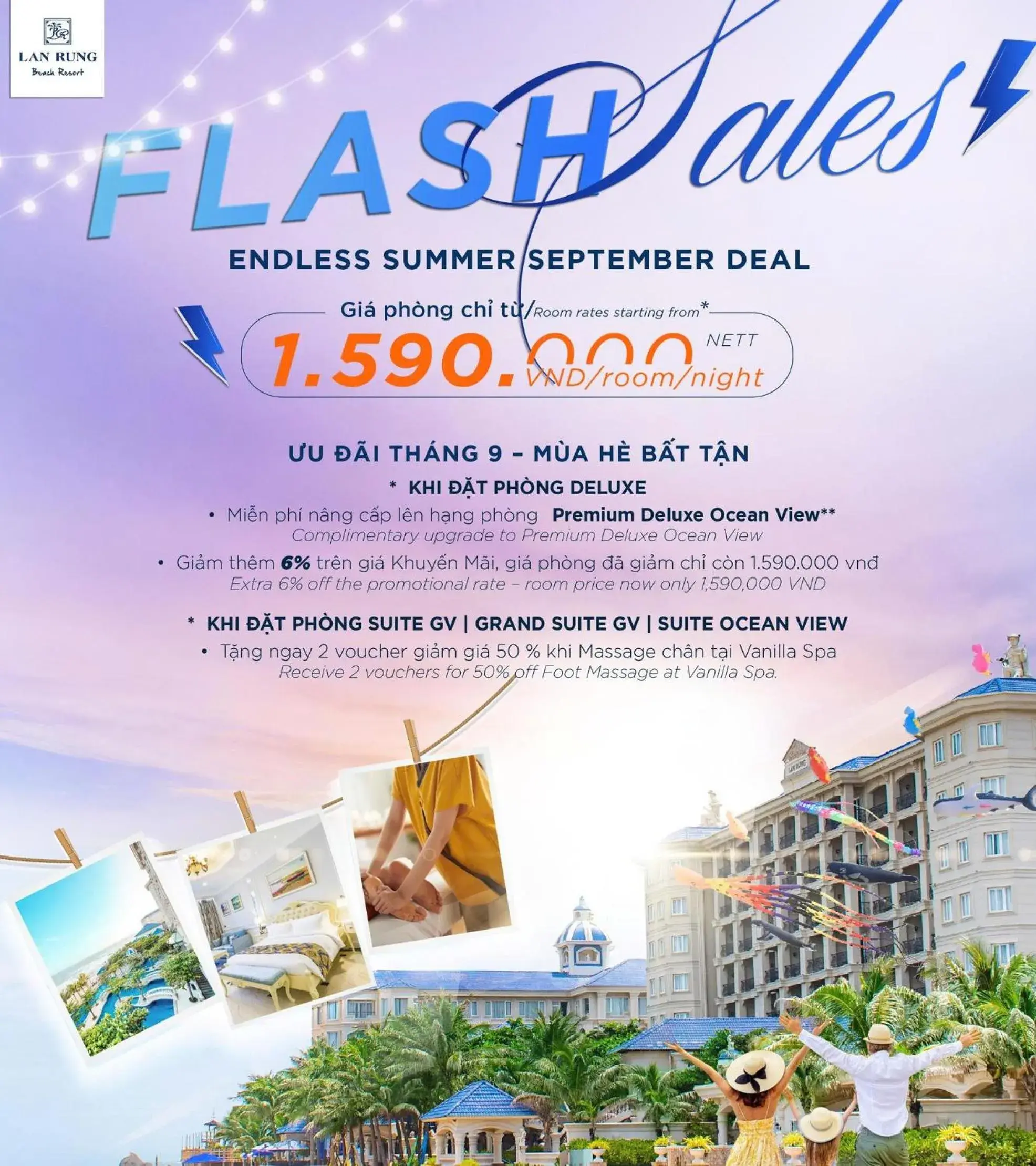 Property building in Lan Rung Beach Resort Property building in Lan Rung Beach Resort