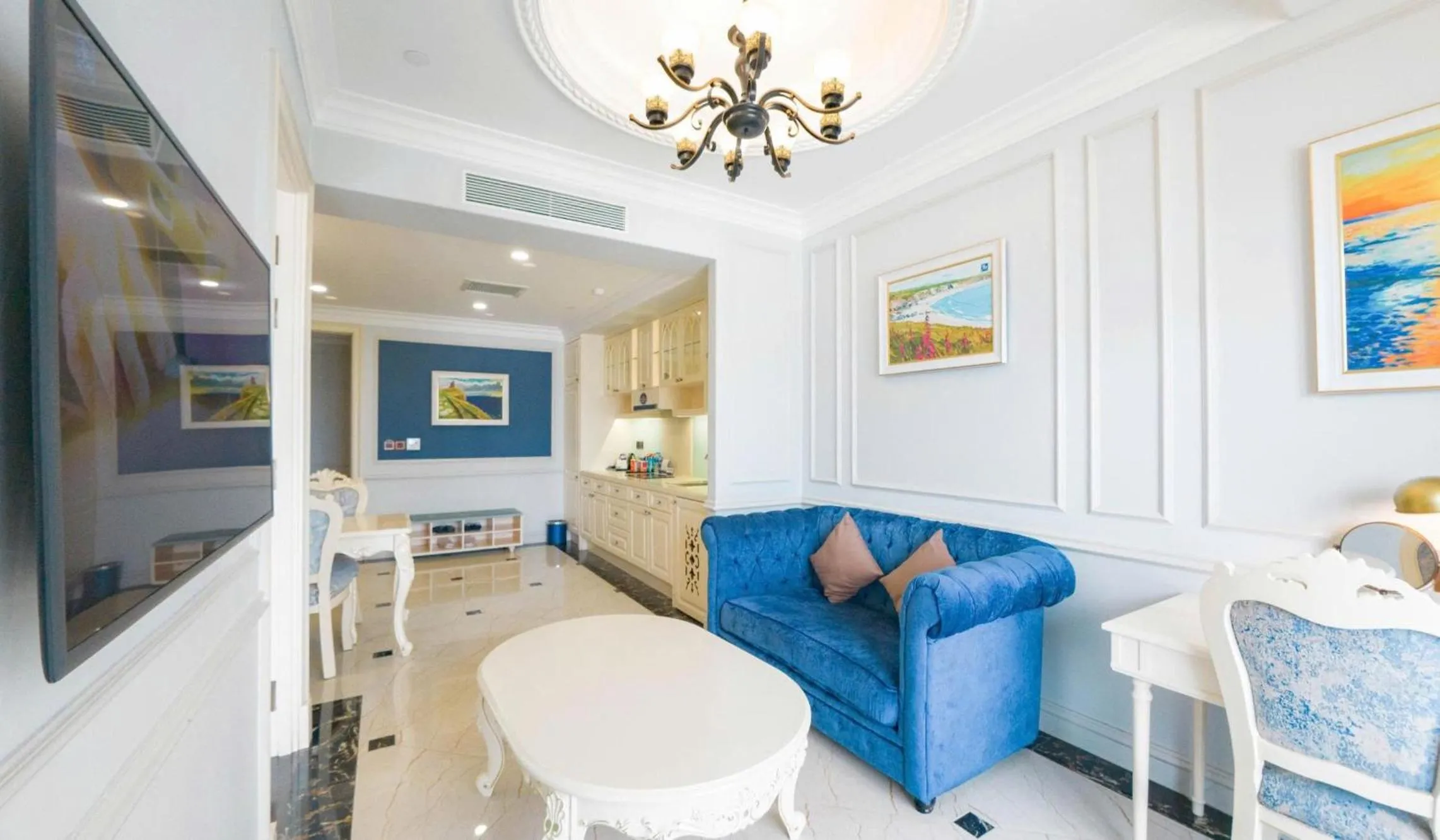 Living room in Lan Rung Beach Resort