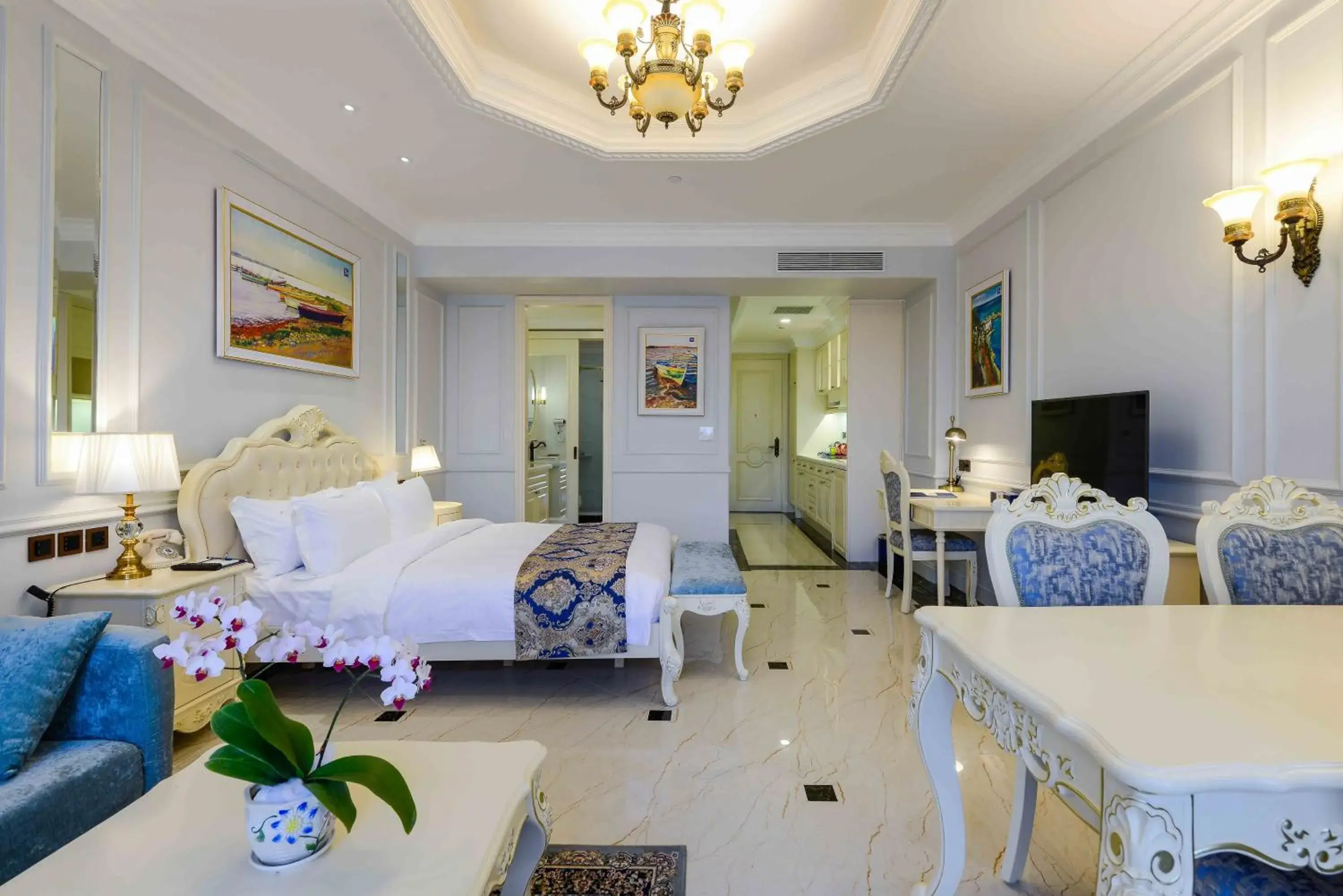 Bedroom, Bed in Lan Rung Beach Resort Bedroom, Bed in Lan Rung Beach Resort