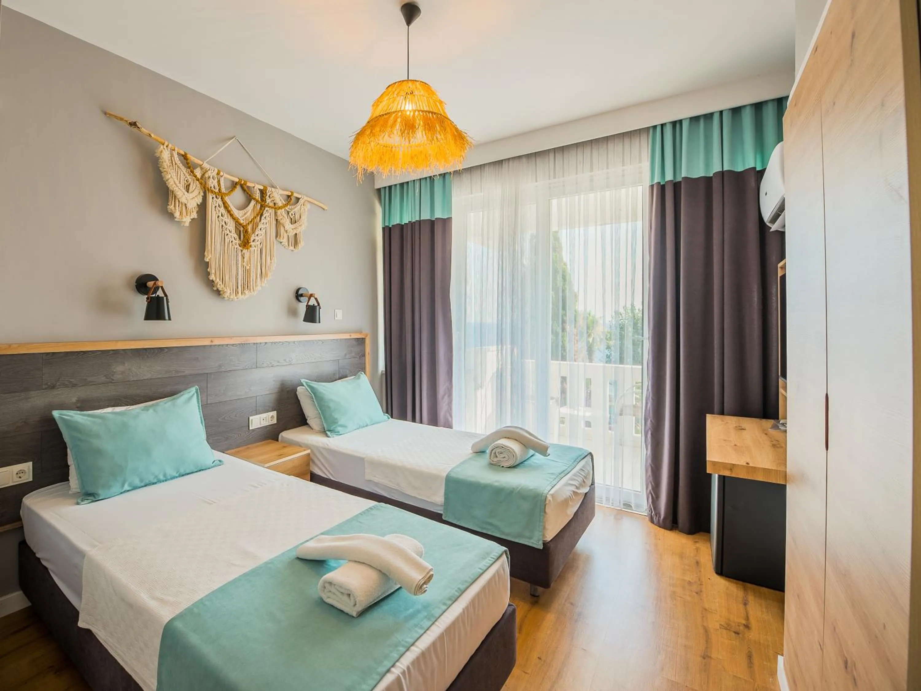 Bed in Royal City Hotel