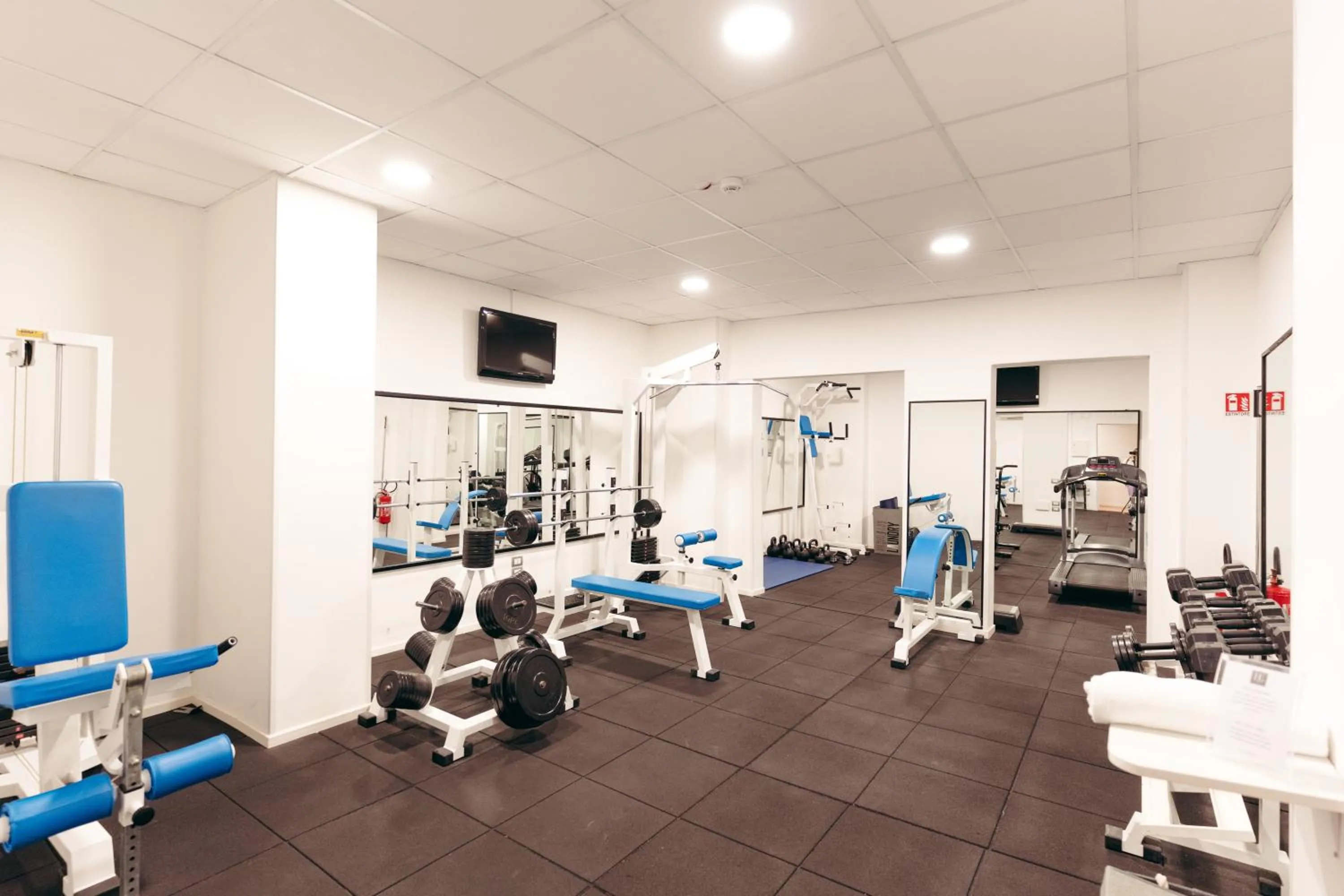 Fitness centre/facilities in Hotel Excelsior Bari