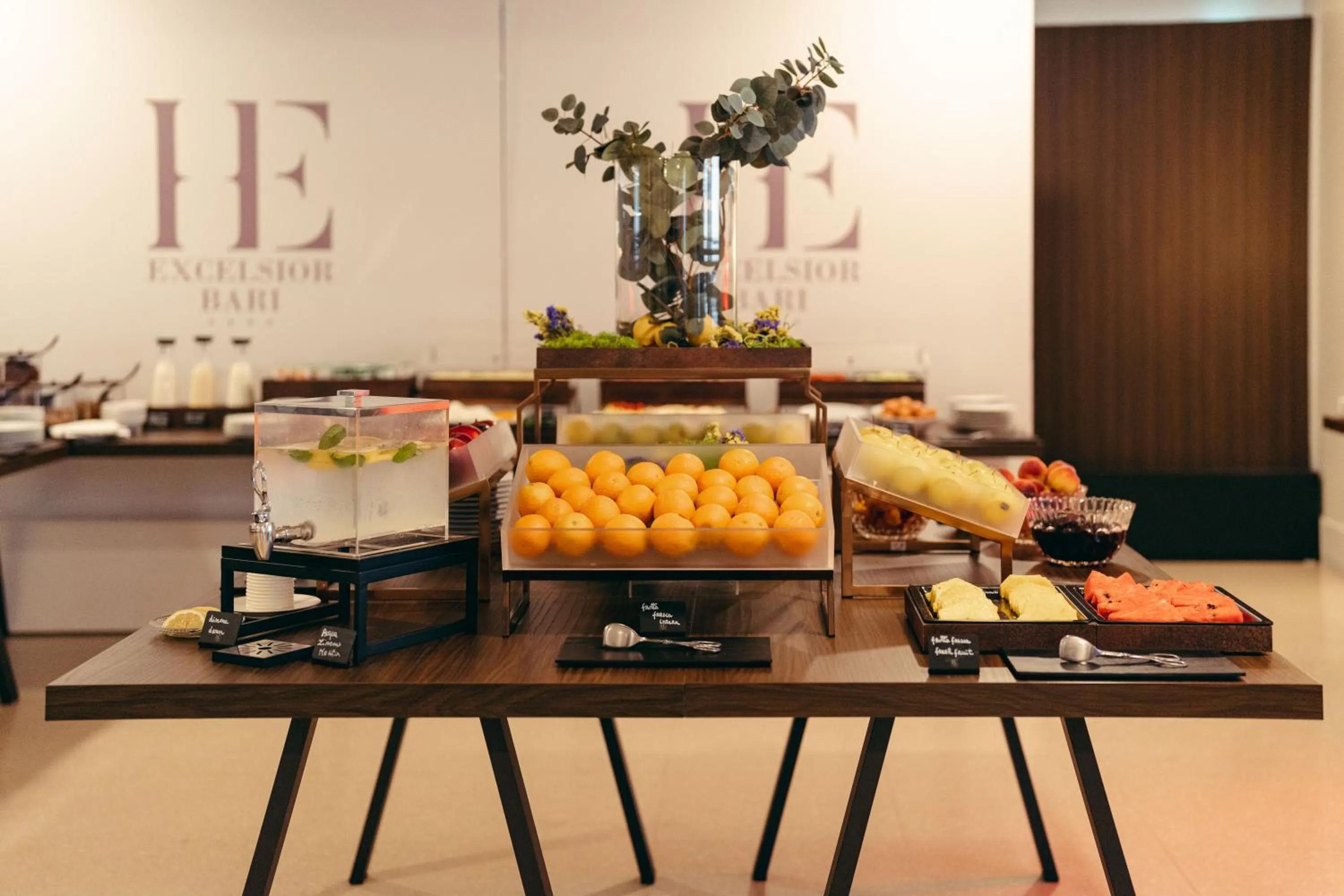 Food in Hotel Excelsior Bari