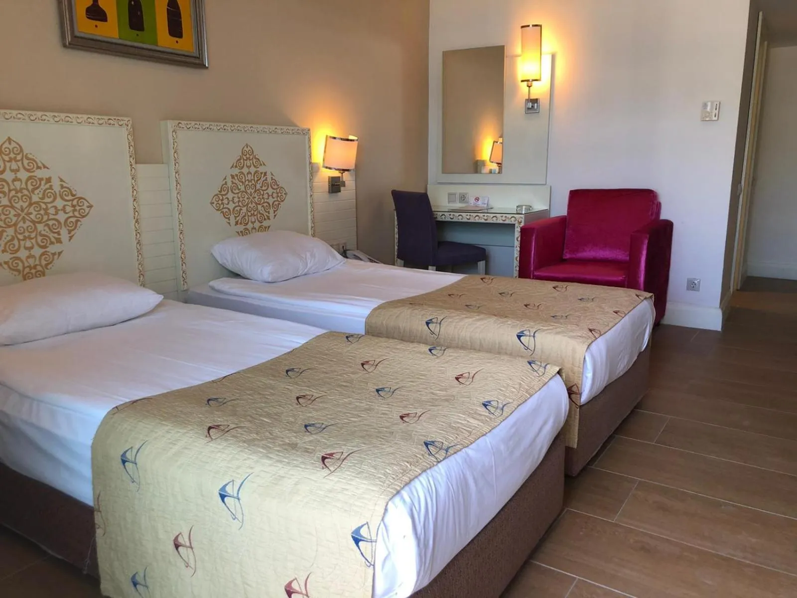 Bed in Crystal Admiral Aqua Collection - Ultimate All Inclusive