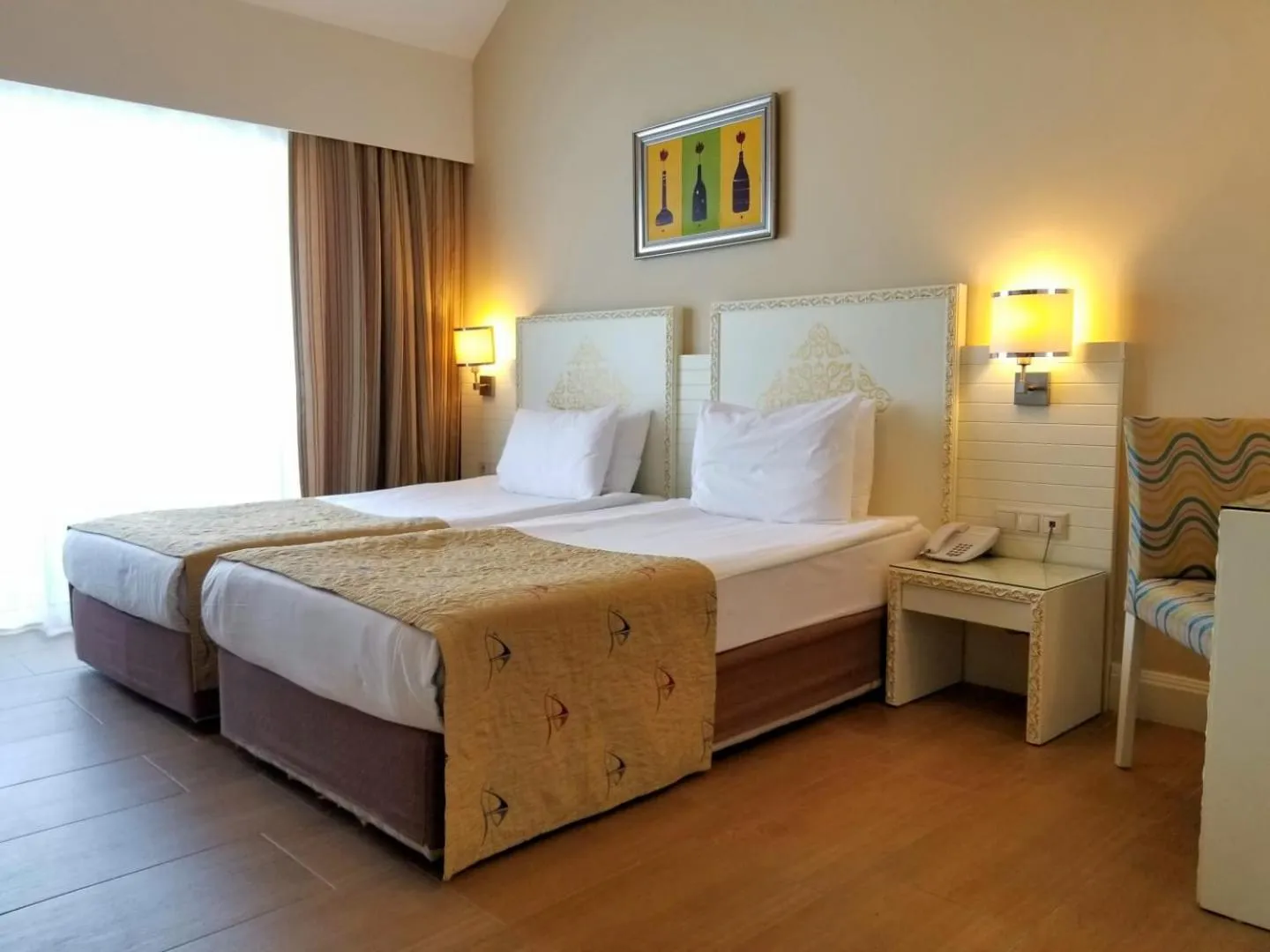 Bed in Crystal Admiral Aqua Collection - Ultimate All Inclusive