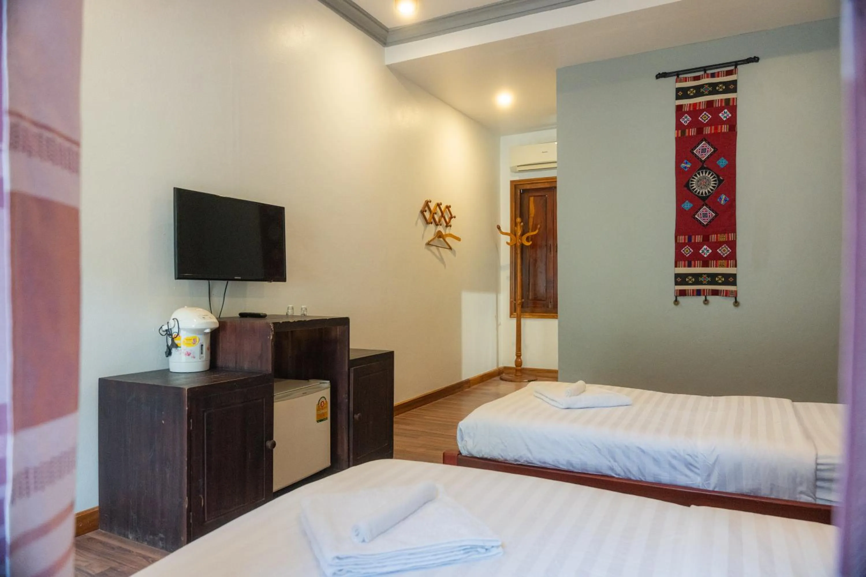 Bed in Villa Namkhan River