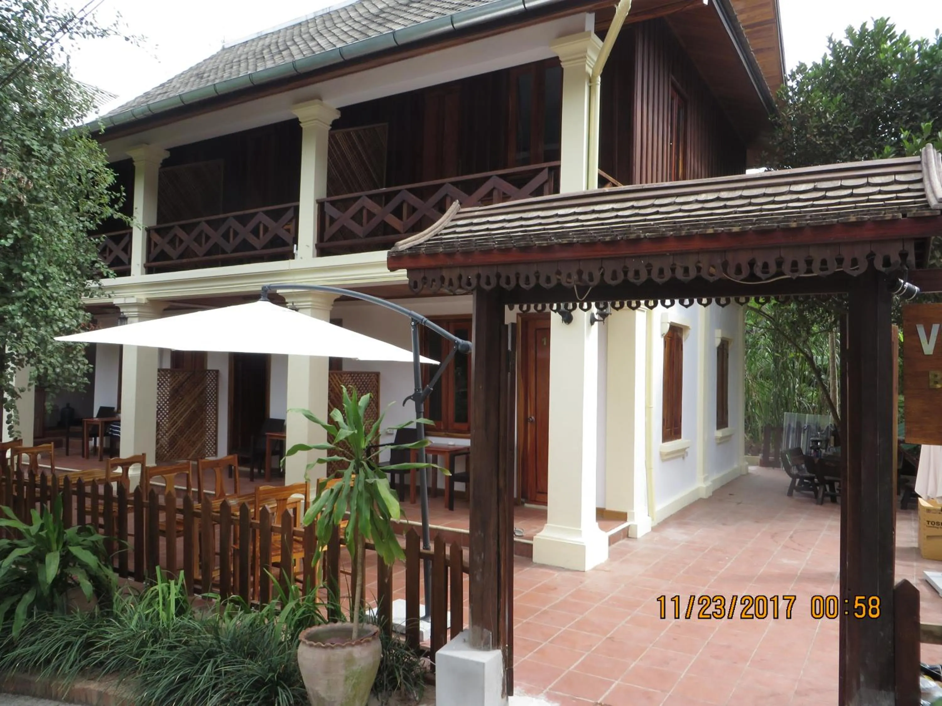 Facade/entrance in Villa Namkhan River