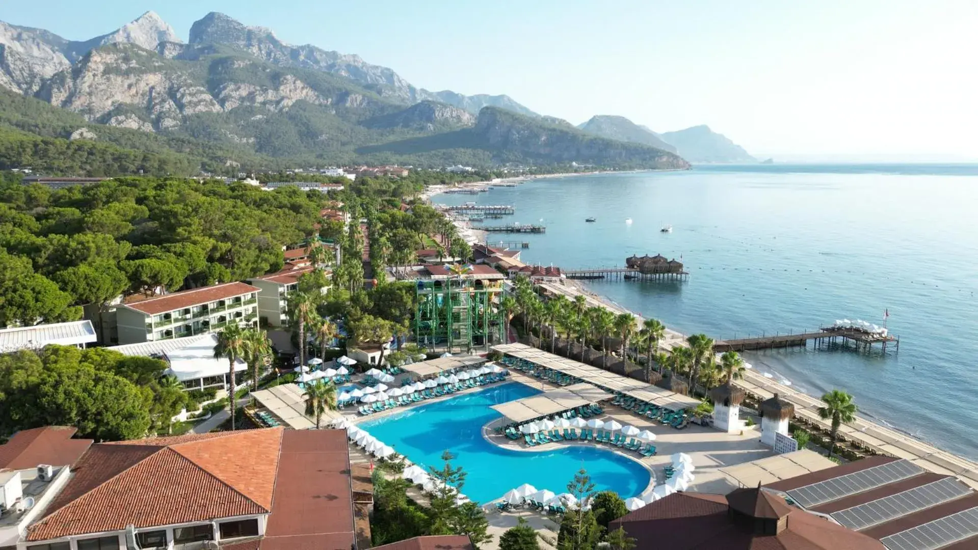 Bird's eye view in Crystal Flora Beach Resort - Ultimate All Inclusive Bird's eye view in Crystal Flora Beach Resort - Ultimate All Inclusive