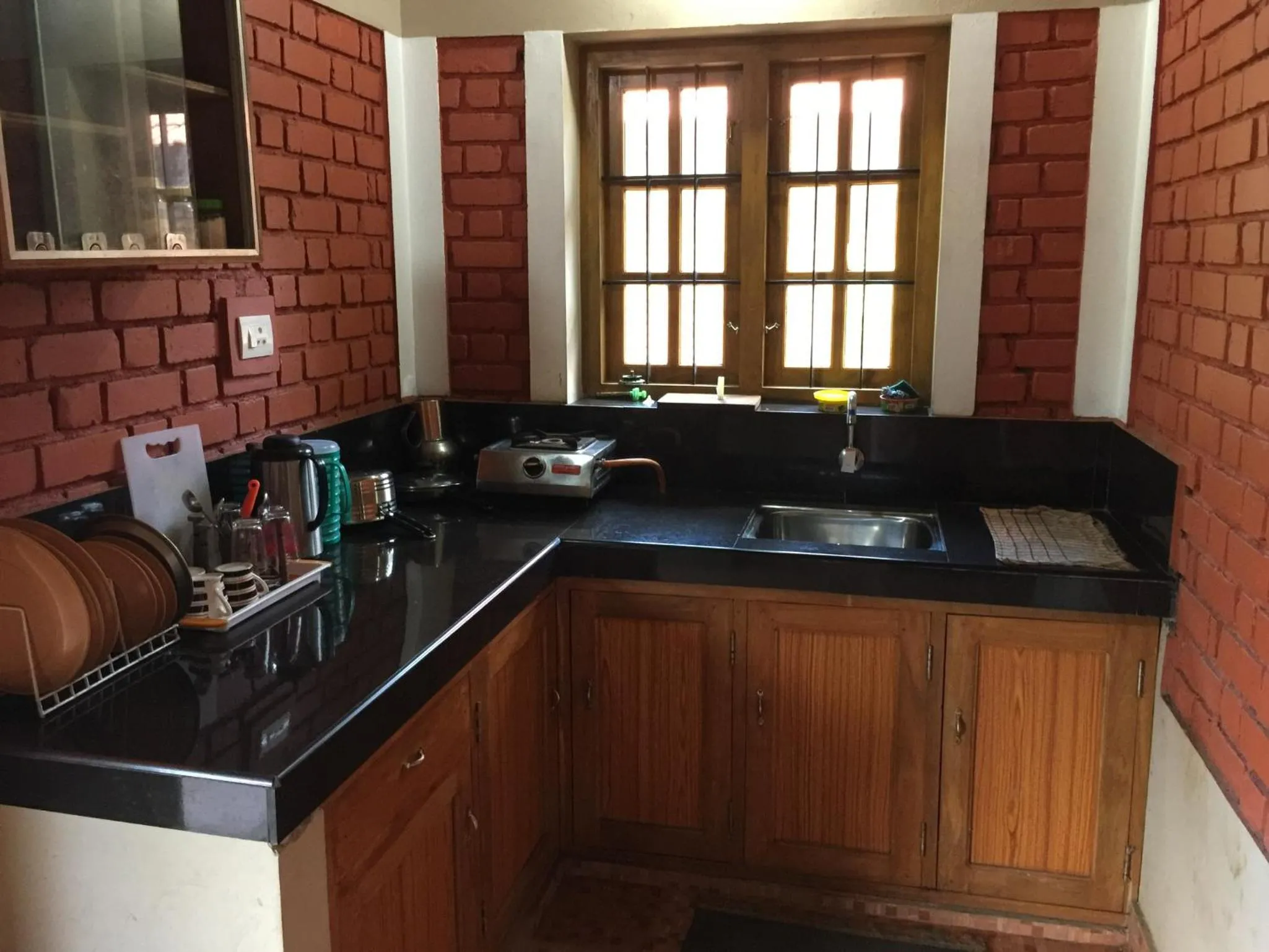 Kitchen or kitchenette in Marsim Holiday Resort
