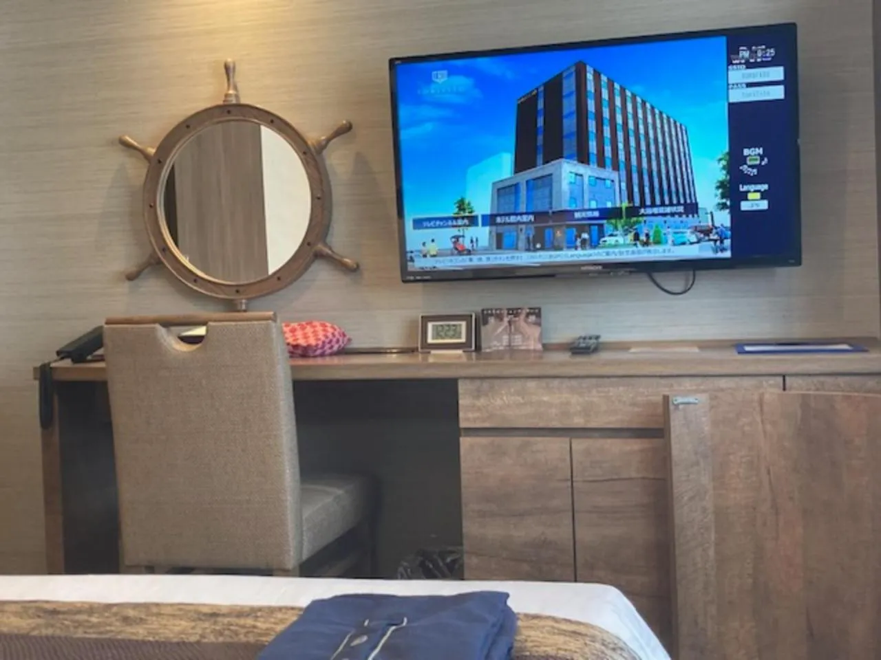 Bed in Hotel Torifito Otaru Canal