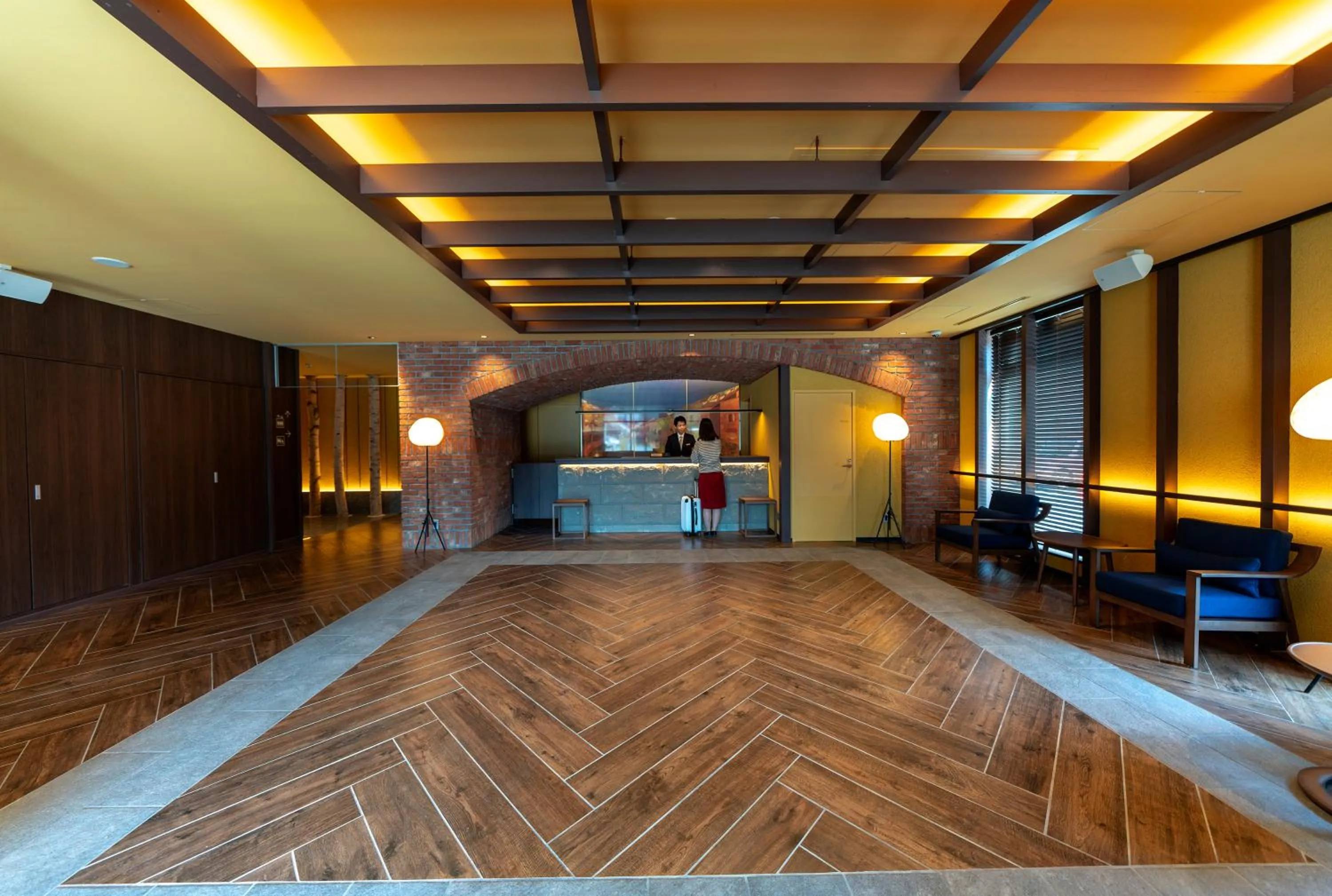 Lobby or reception in Hotel Torifito Otaru Canal