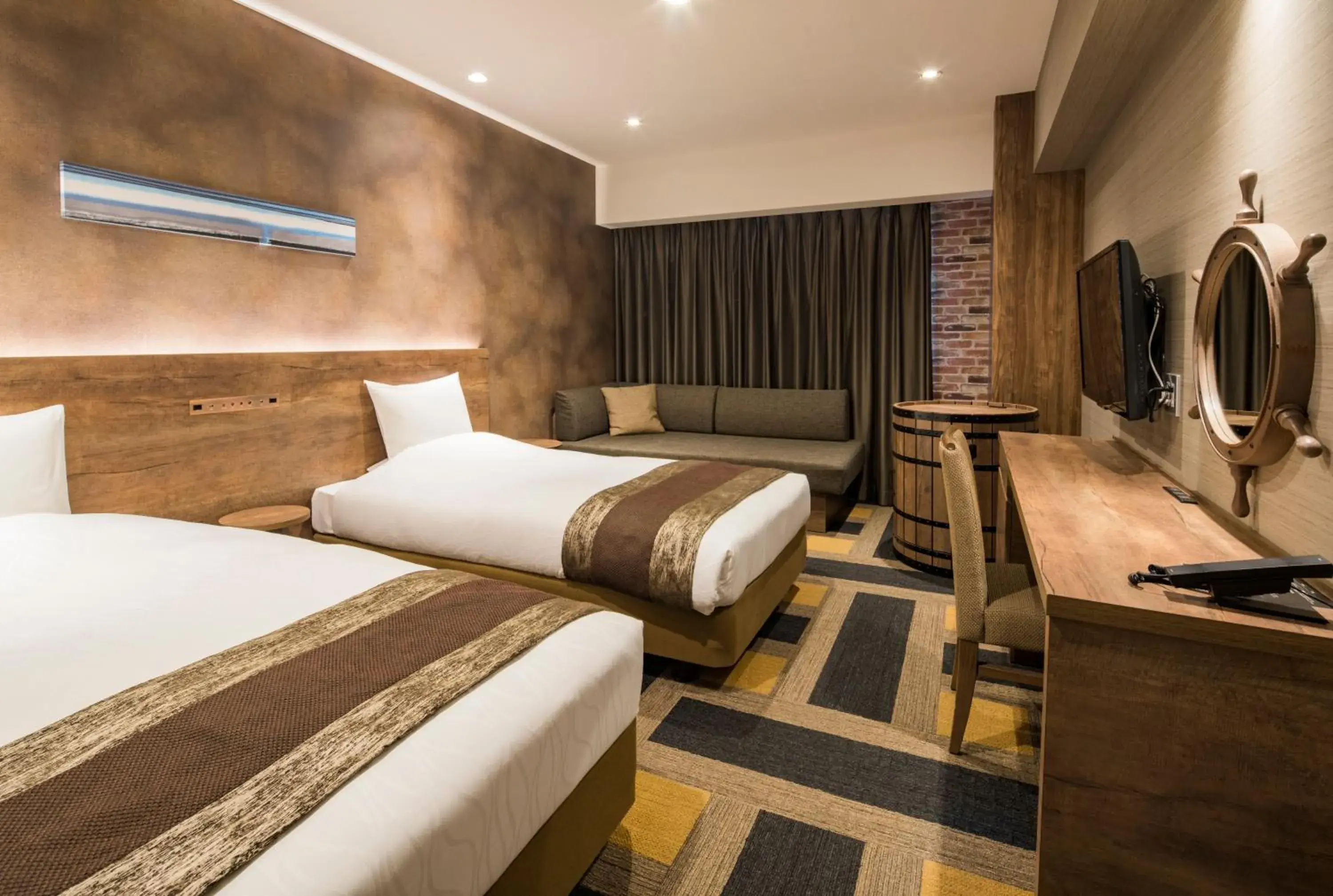 Photo of the whole room, Bed in Hotel Torifito Otaru Canal Photo of the whole room, Bed in Hotel Torifito Otaru Canal