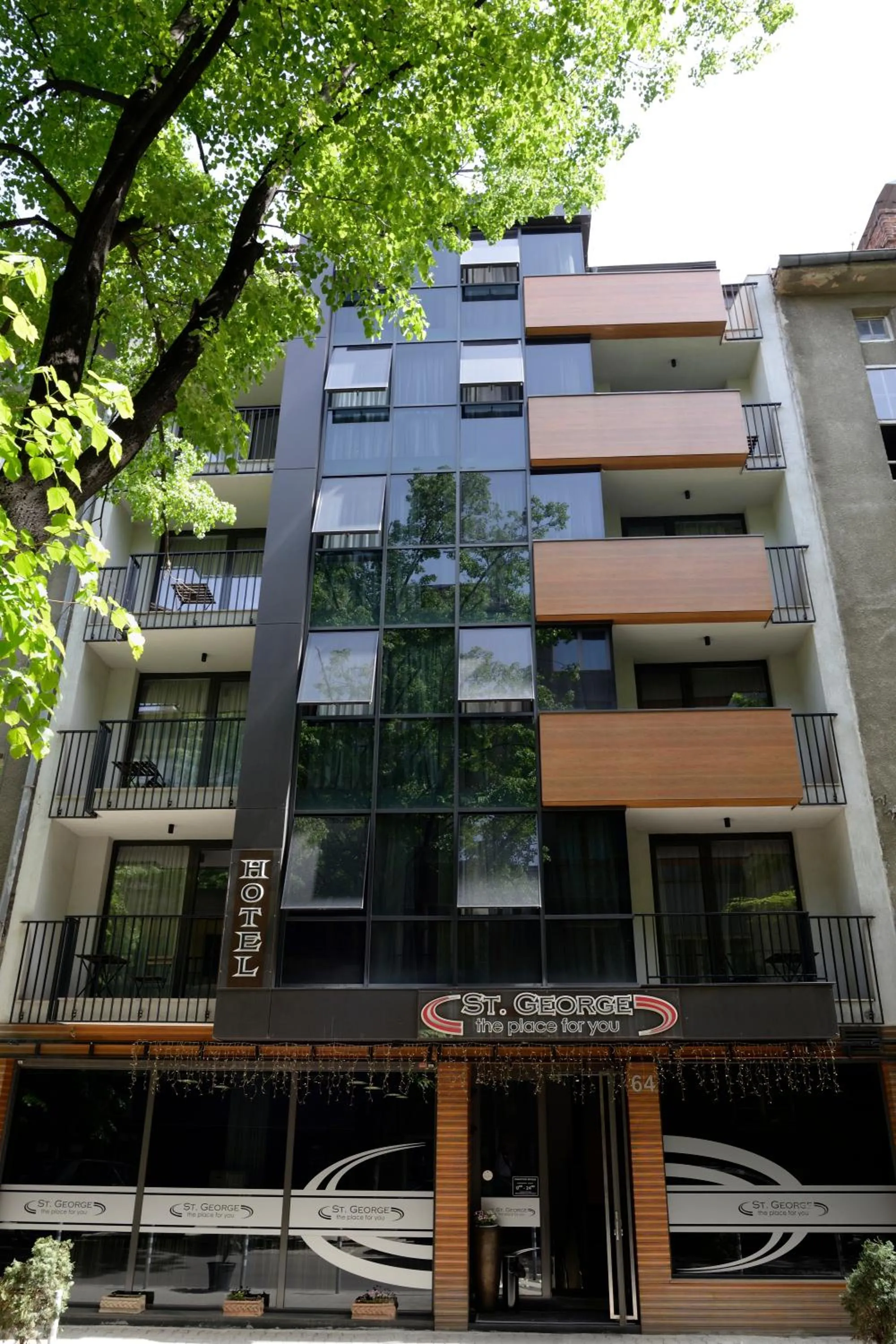 Property building in St. George Hotel