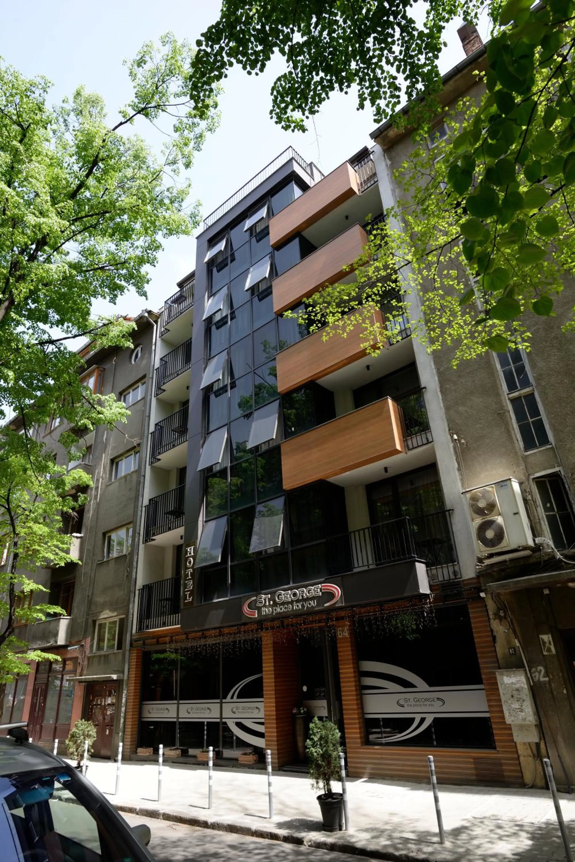 Property building in St. George Hotel