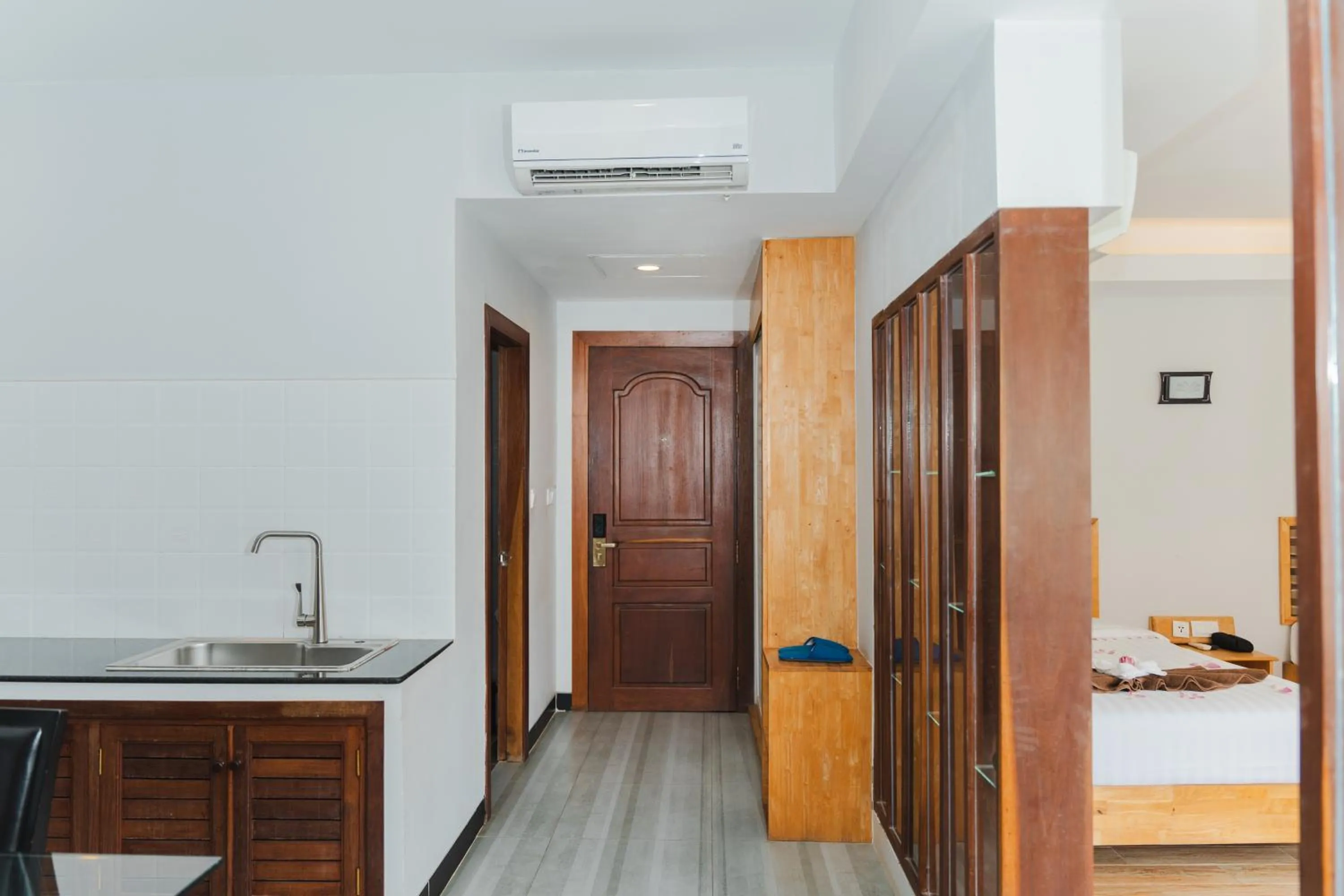 Kitchen or kitchenette in SIEM REAP RIVER VIEW Residence