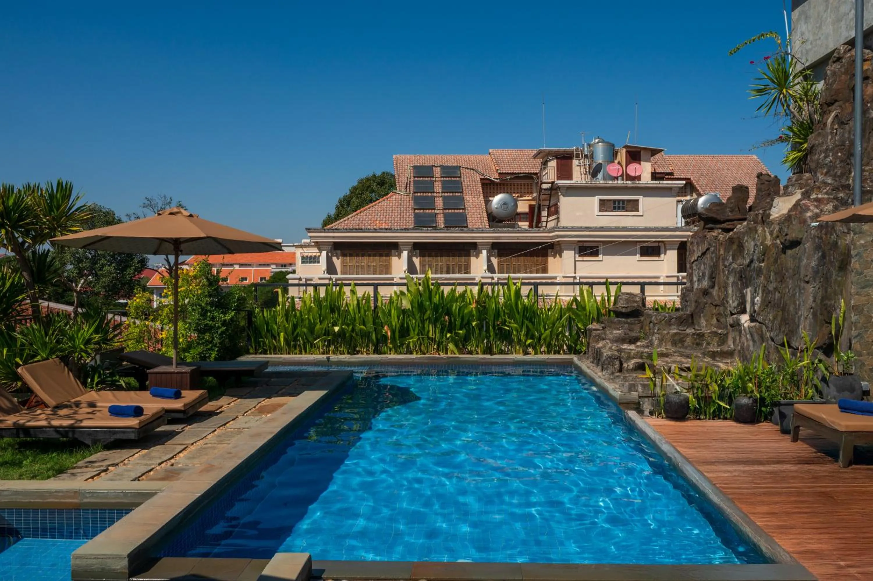 Pool view in SIEM REAP RIVER VIEW Residence