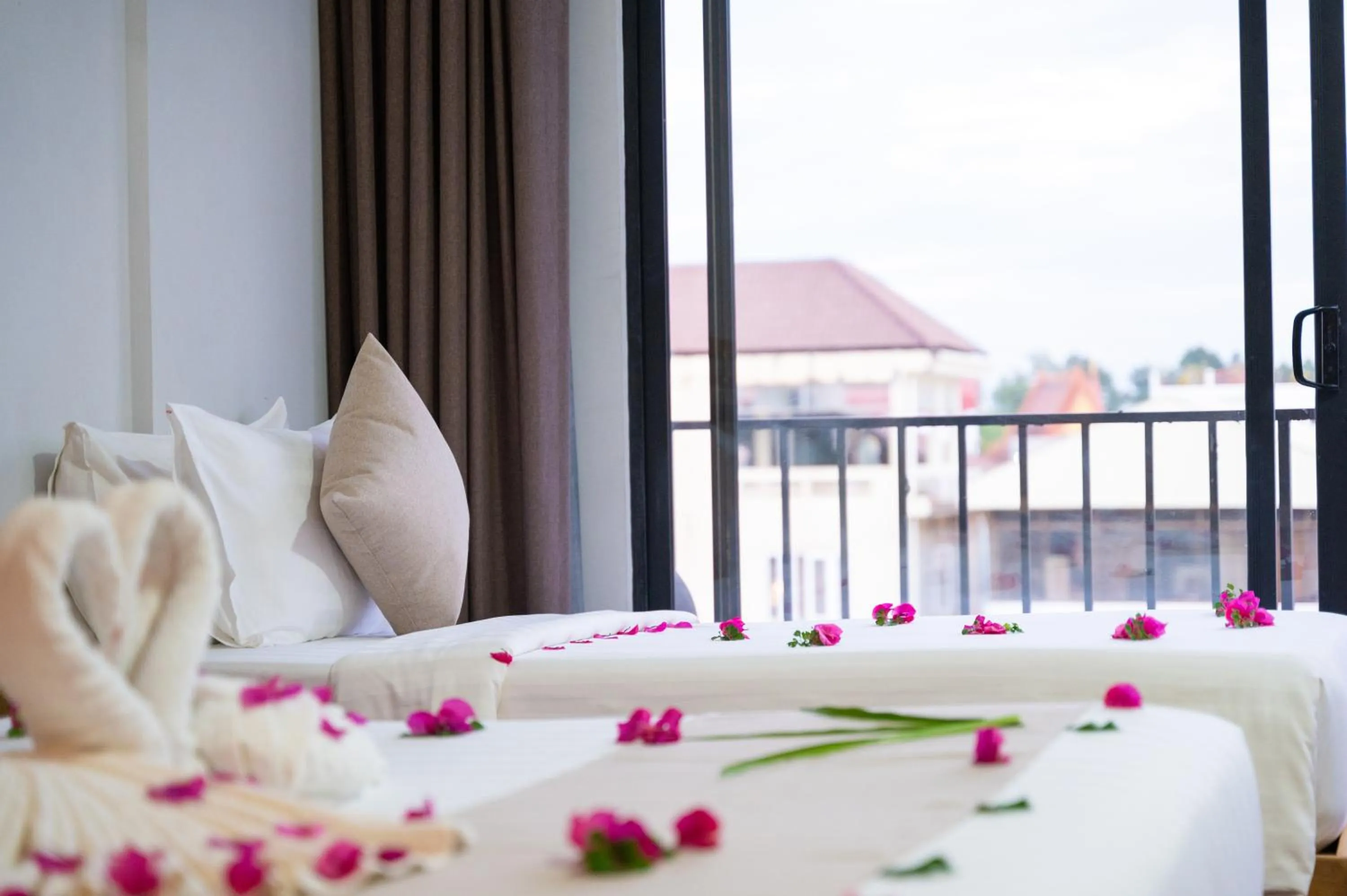 Bed in SIEM REAP RIVER VIEW Residence