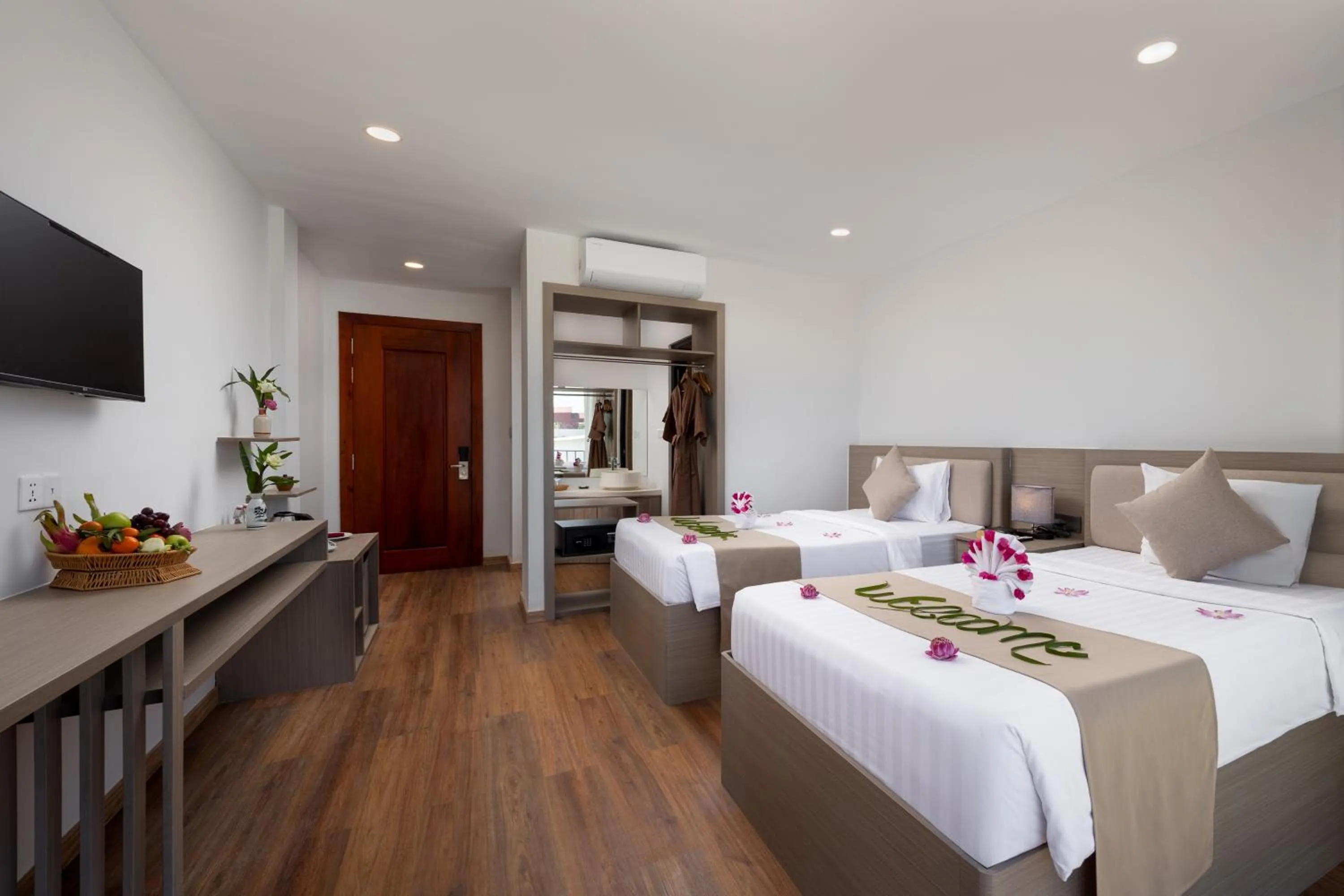 Bed in SIEM REAP RIVER VIEW Residence