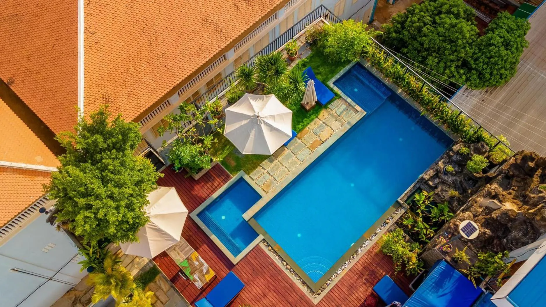Pool view in SIEM REAP RIVER VIEW Residence
