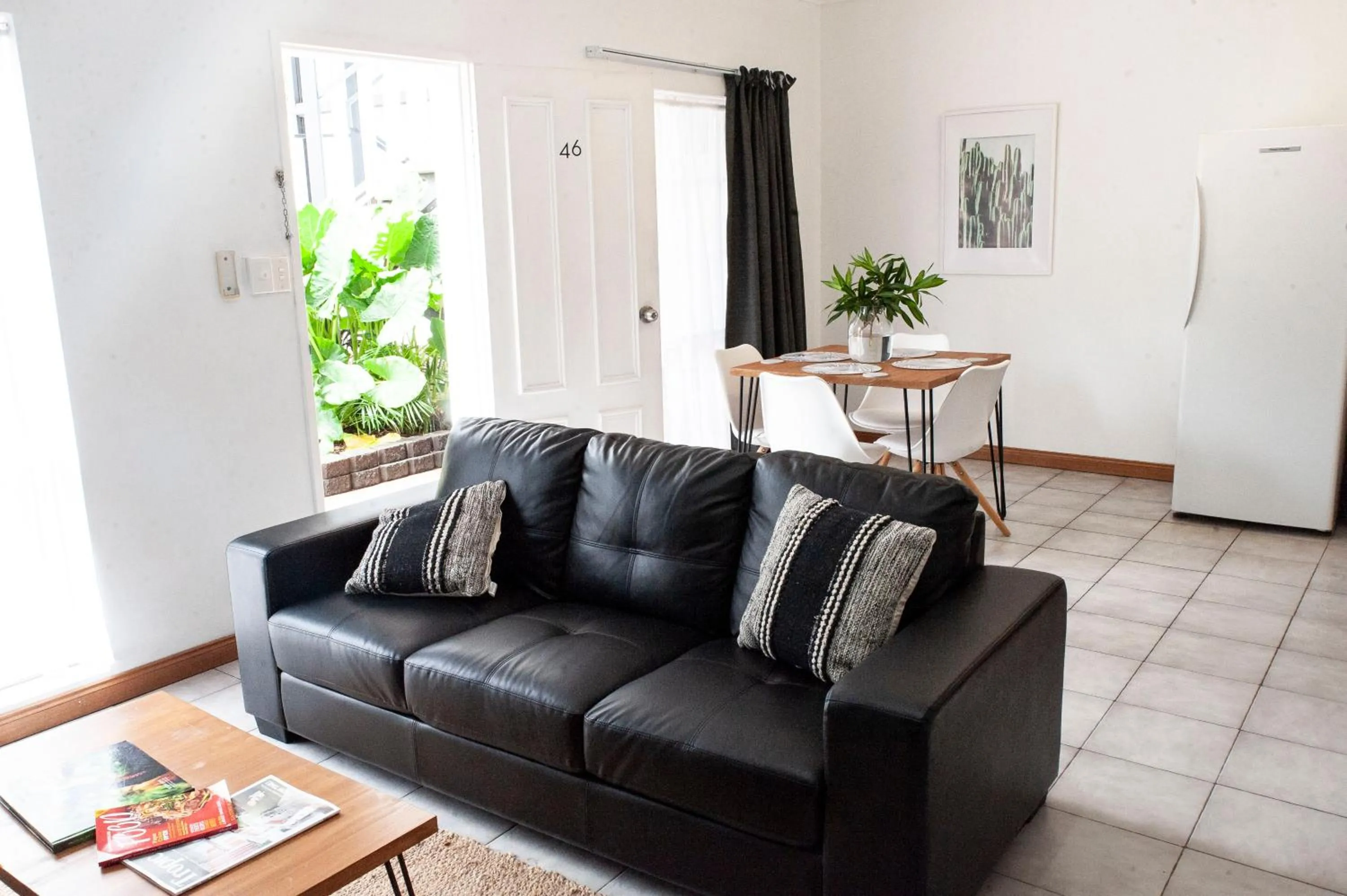 Patio in Motel Nomad