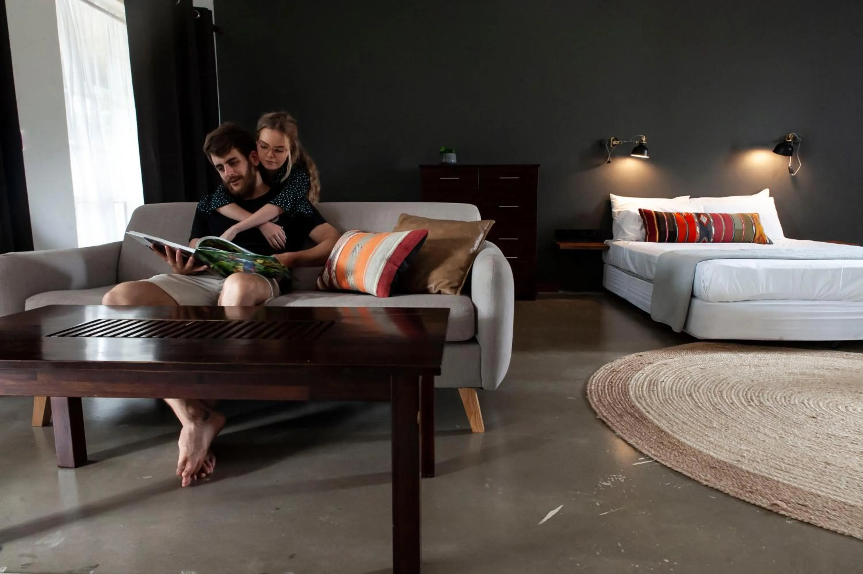 People, Bed in Motel Nomad