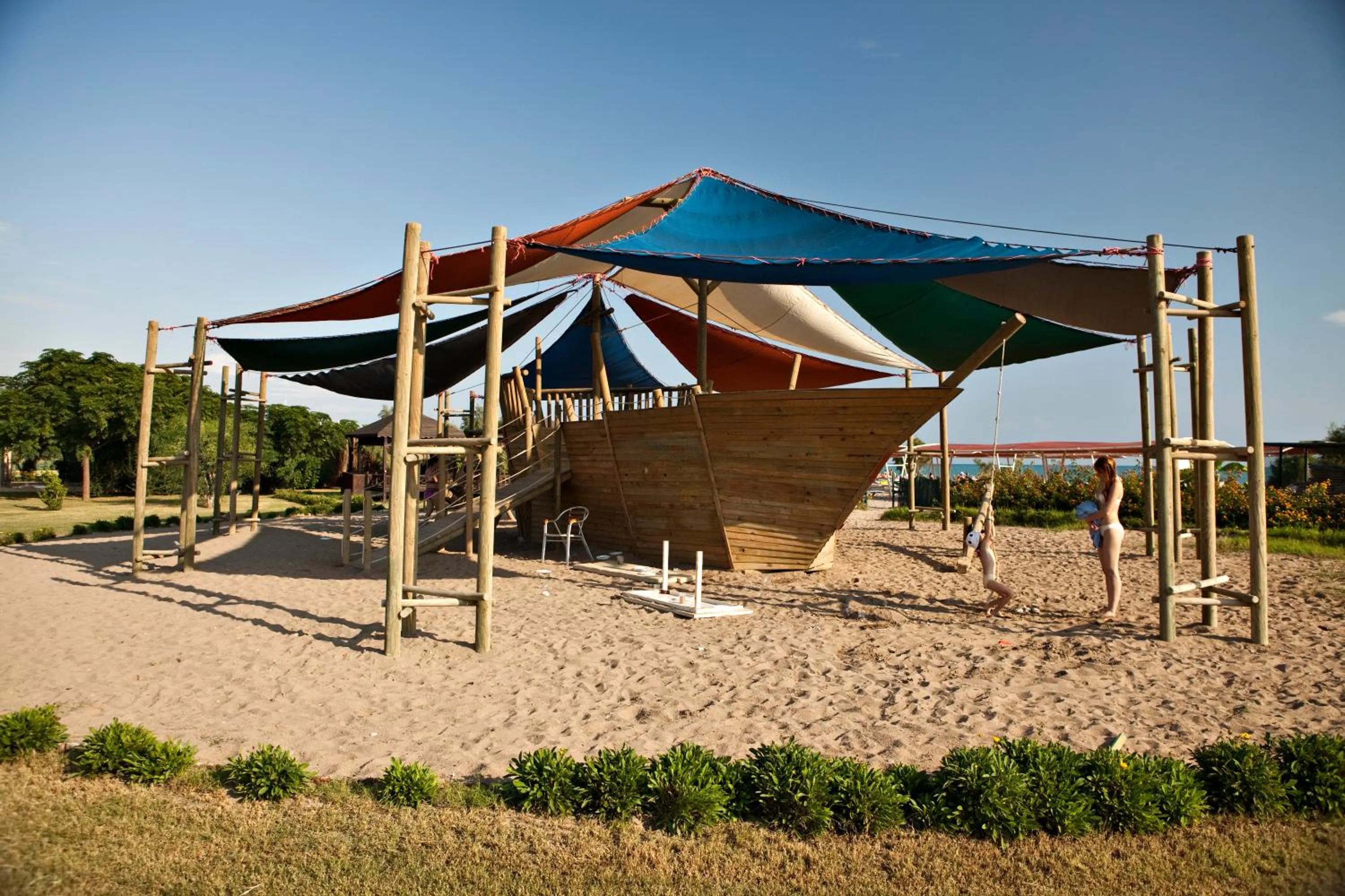 Children play ground in Crystal Paraiso Verde Resort & Spa - Ultimate All Inclusive