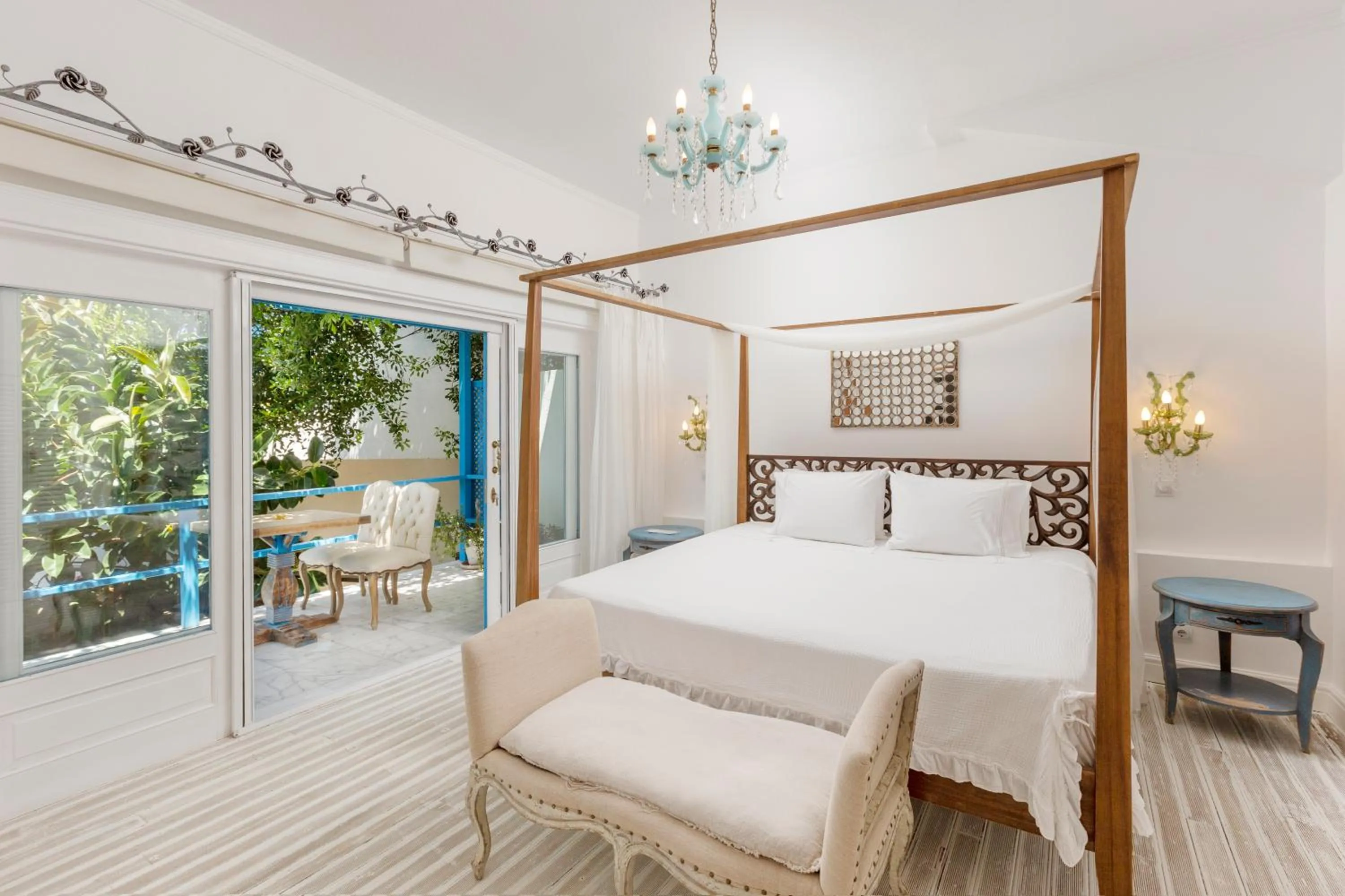 Balcony/Terrace, Bed in Sabrinas Haus - Adult Only +14