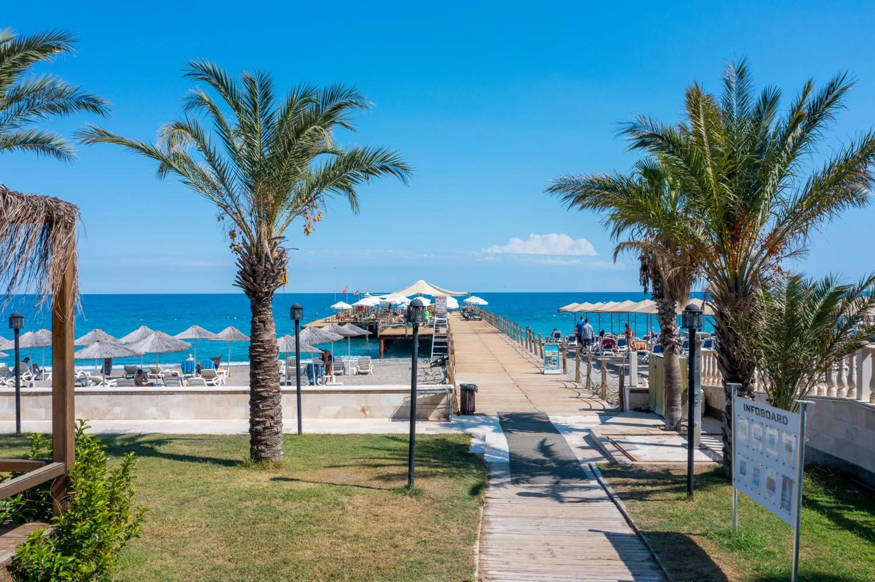 Beach in Sunland Resort Beldibi