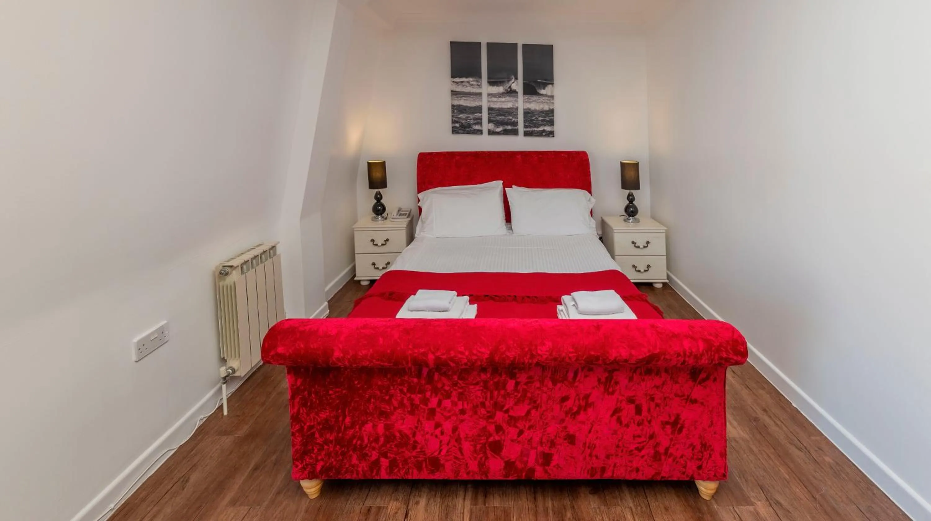 Bed in Saints Bay Hotel